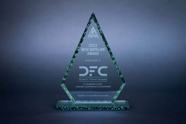 DFC 2022 New Supplier Award