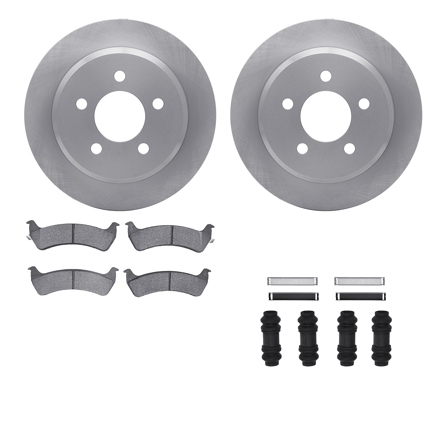 EBC Premium Rear Rotors (284x10mm) | 92-94 Jeep Grand Cherokee 4.0 main image 1