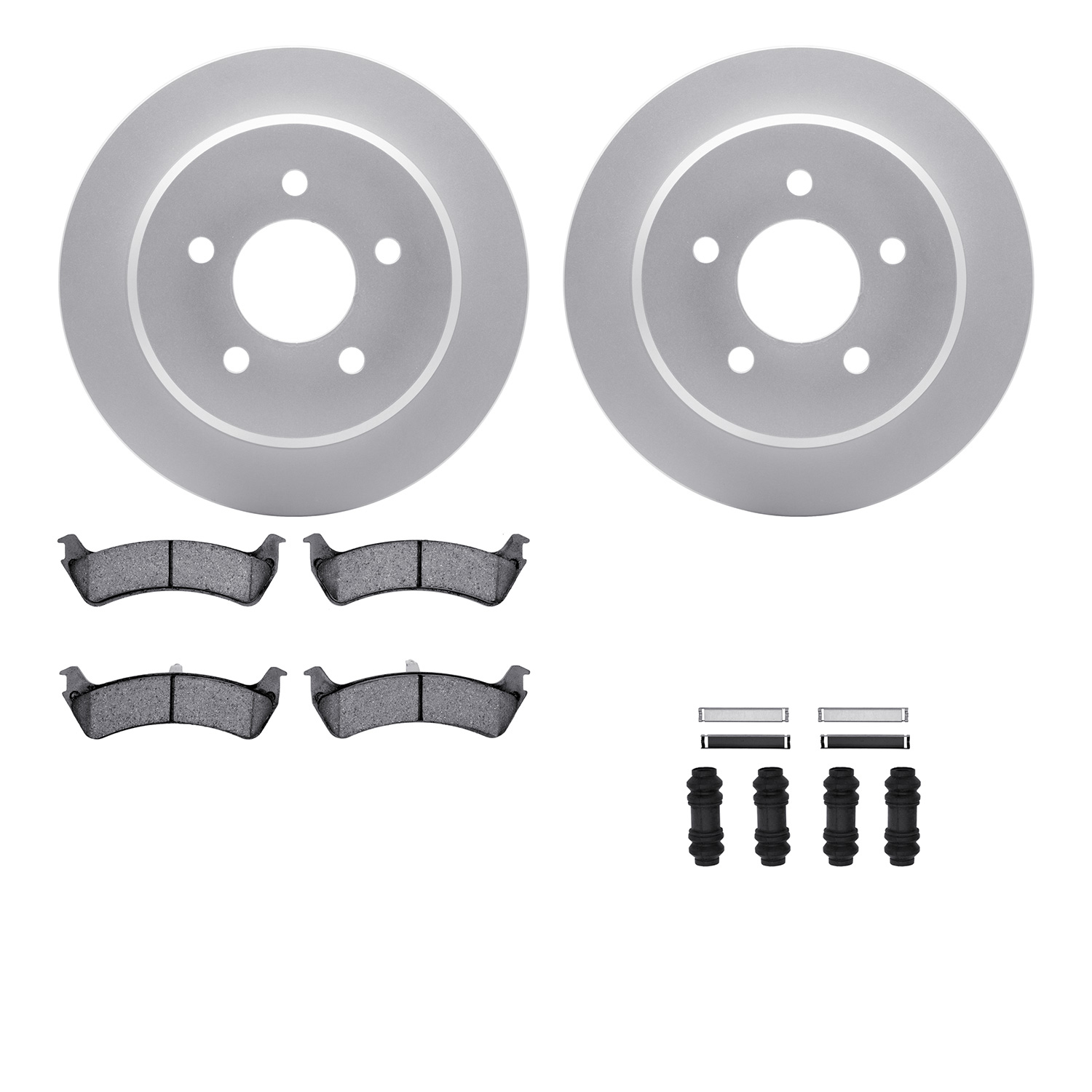 Ford Ranger Rotor Replacement 2000 Ford Ranger DFC Geospec Rotors with 5000 Advanced Brake Pads ...