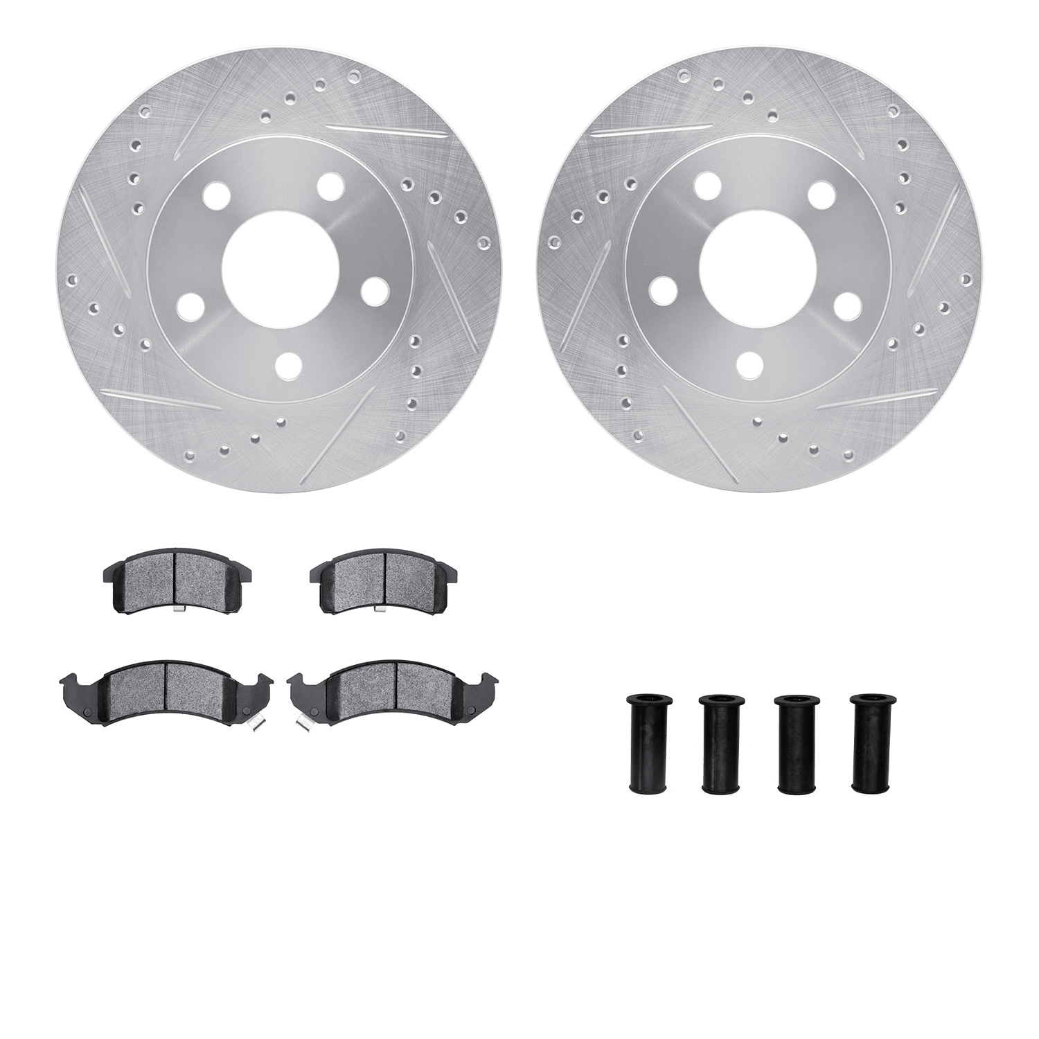 PowerStop Rotor Kit | 2000–2005 Pontiac Bonneville (SC1526) main image 0