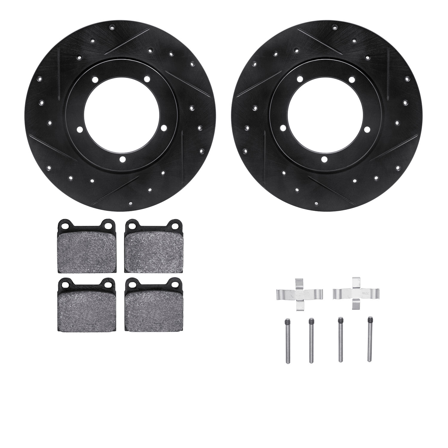 EBC Premium Rear Rotors (299x24mm) | 86-91 Porsche 928 5.0