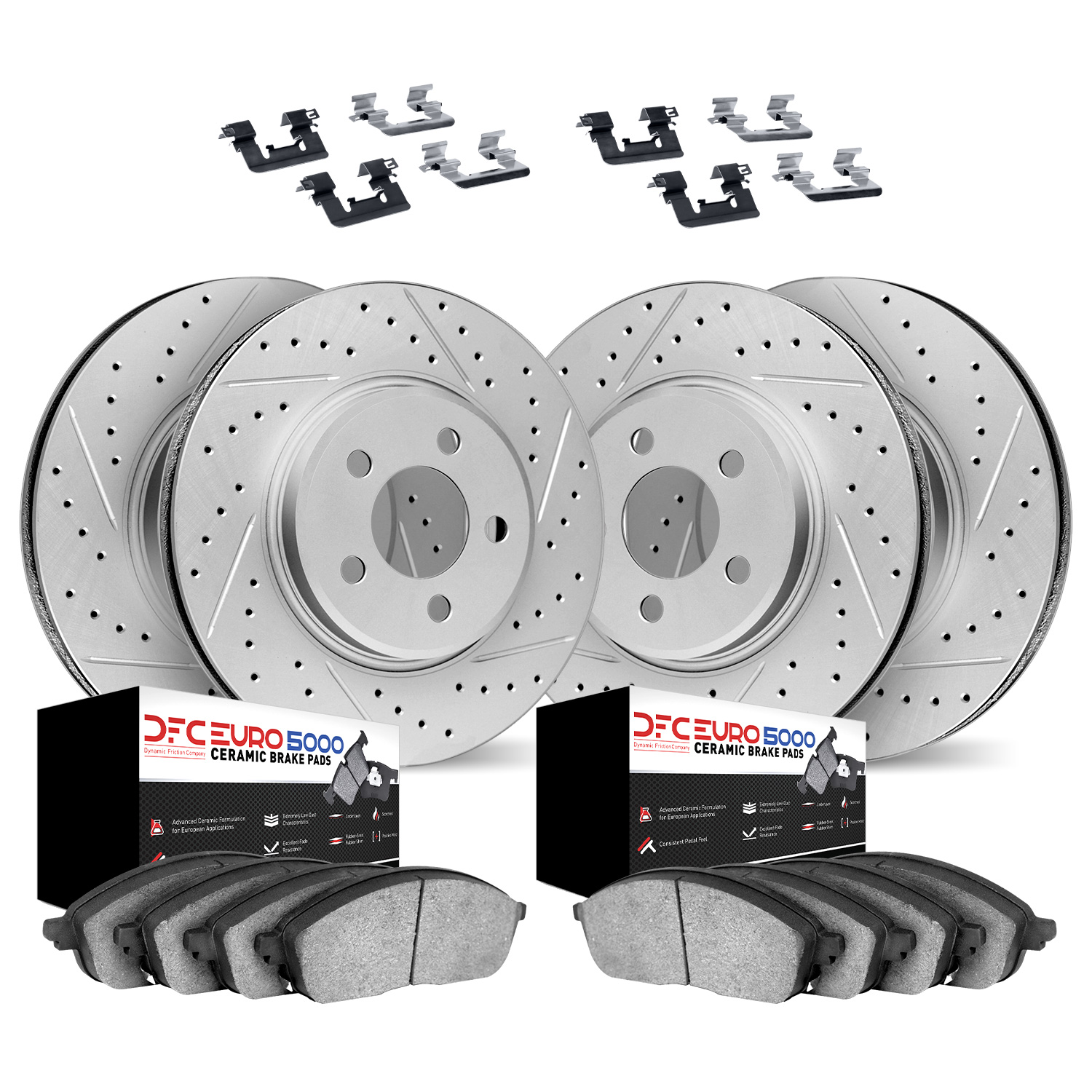 DFC Front & Rear Brake Kit - 2