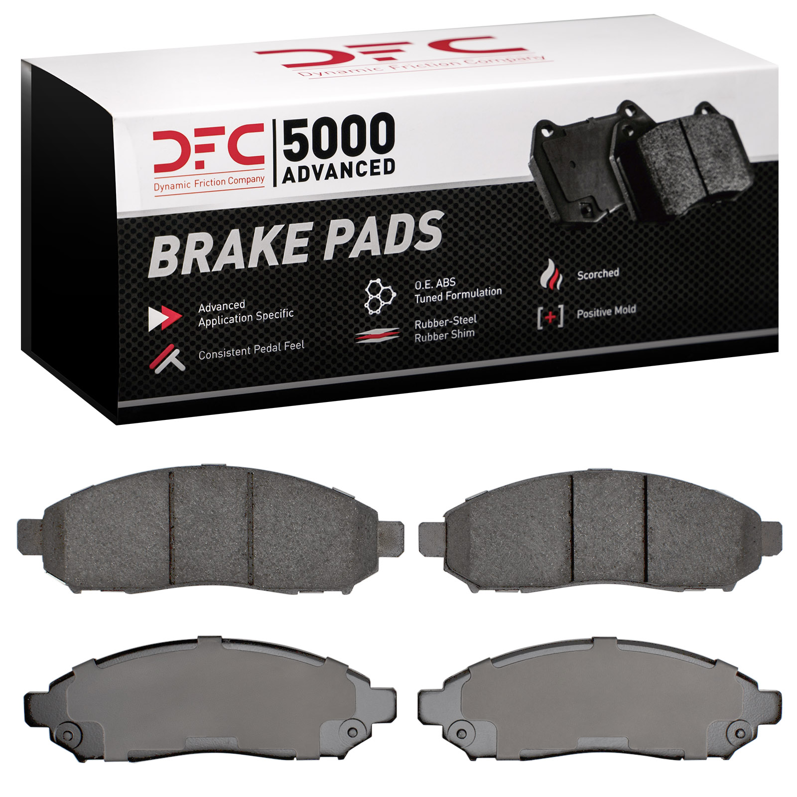 DFC Front Brake Pads (4 Pads) - 8