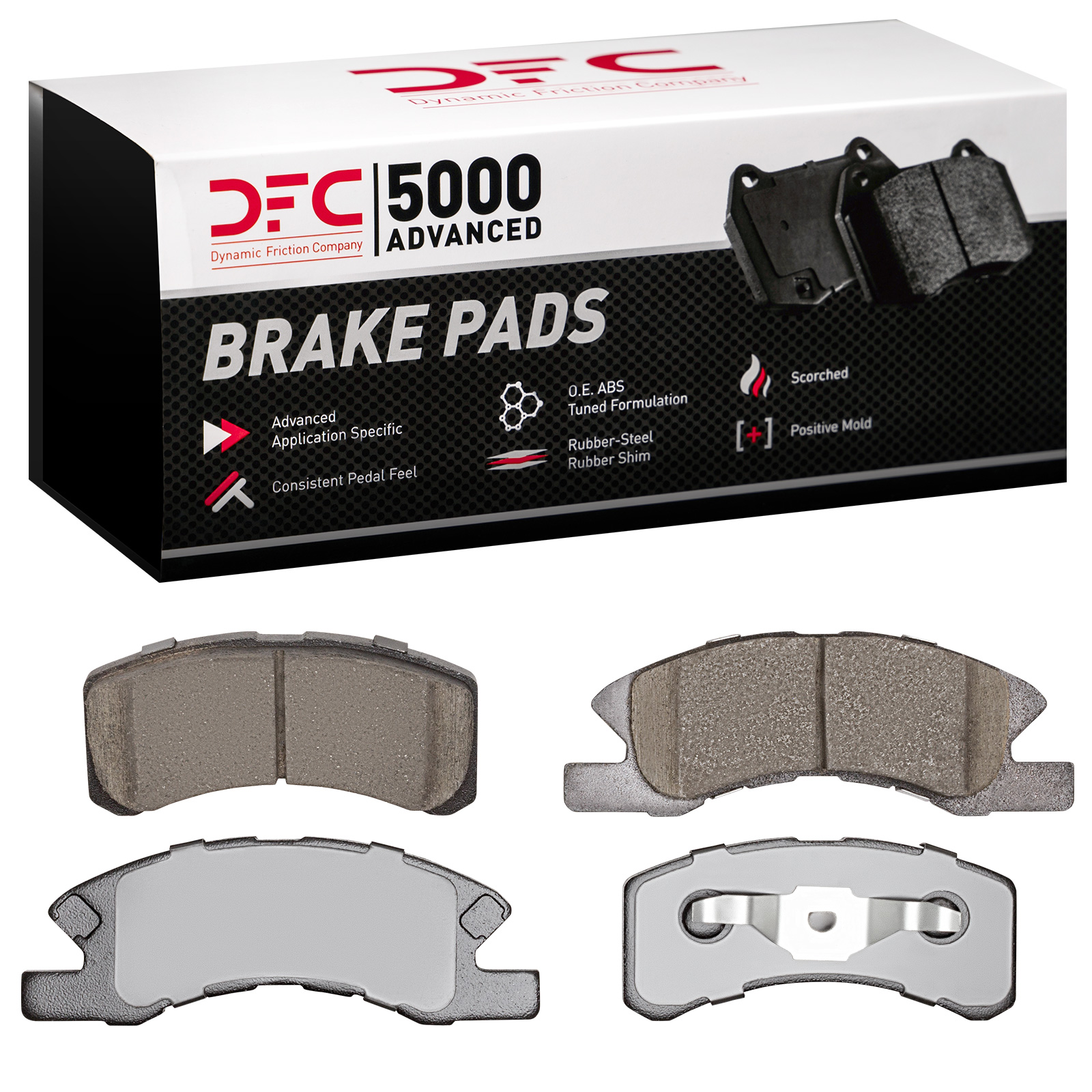 DFC Front Brake Pads (4 Pads) - 8