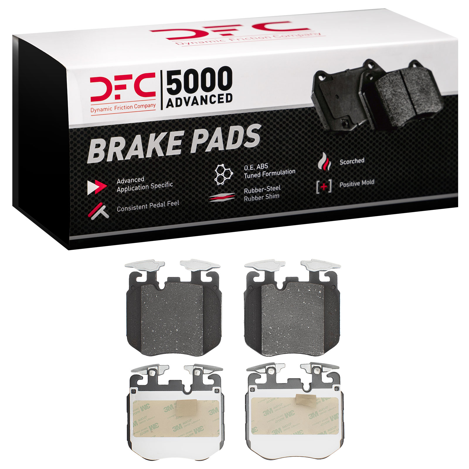 DFC 2018 BMW 750Li xDrive Front & Rear Brake Pad and Rotor Kit - 4