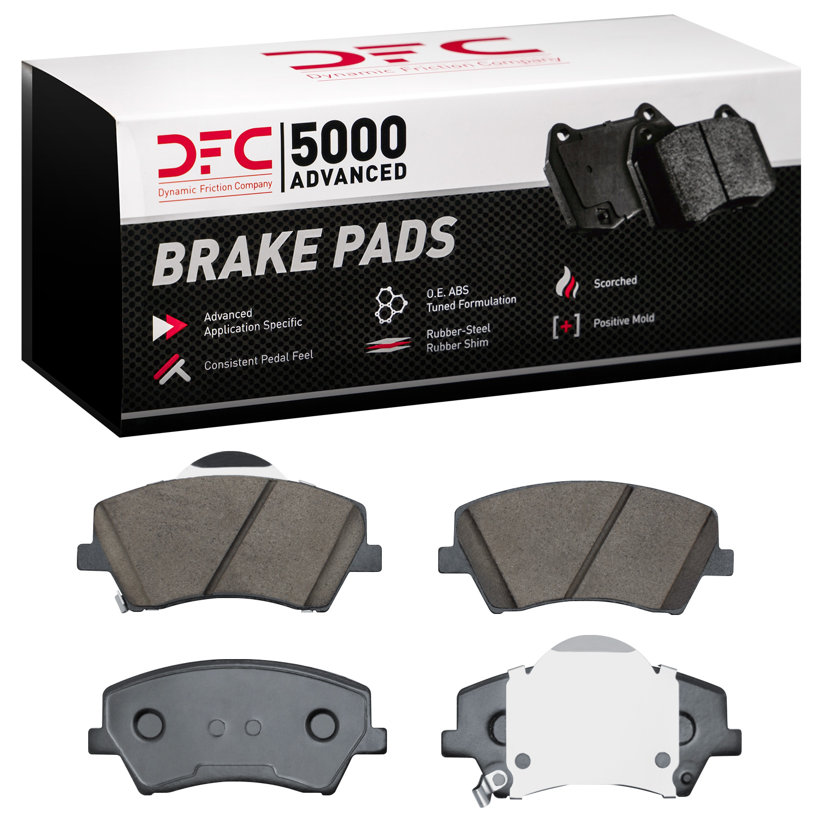 DFC Front Brake Pads (4 Pads) - 8