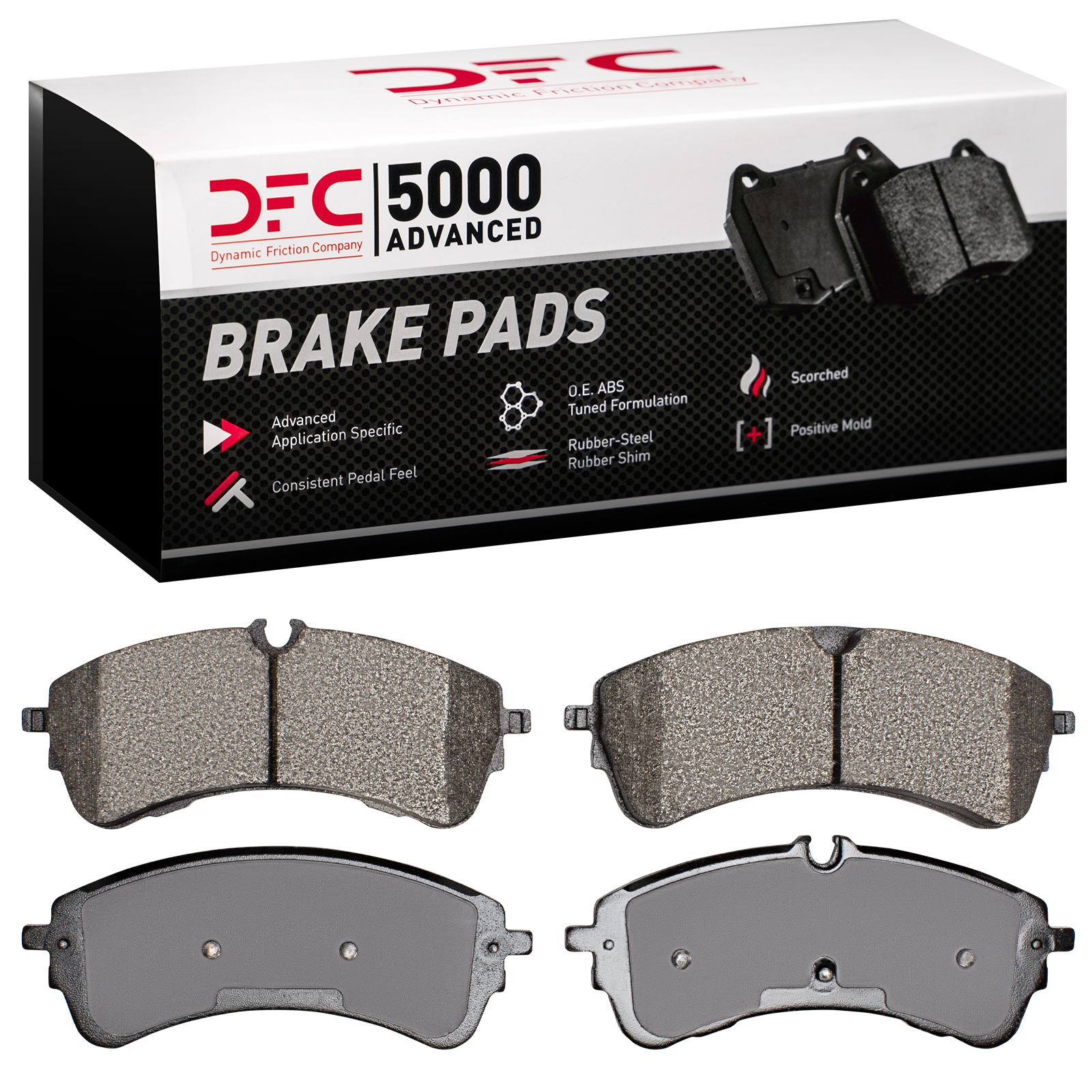 DFC Rear Brake Pads (4 Pads) - 8