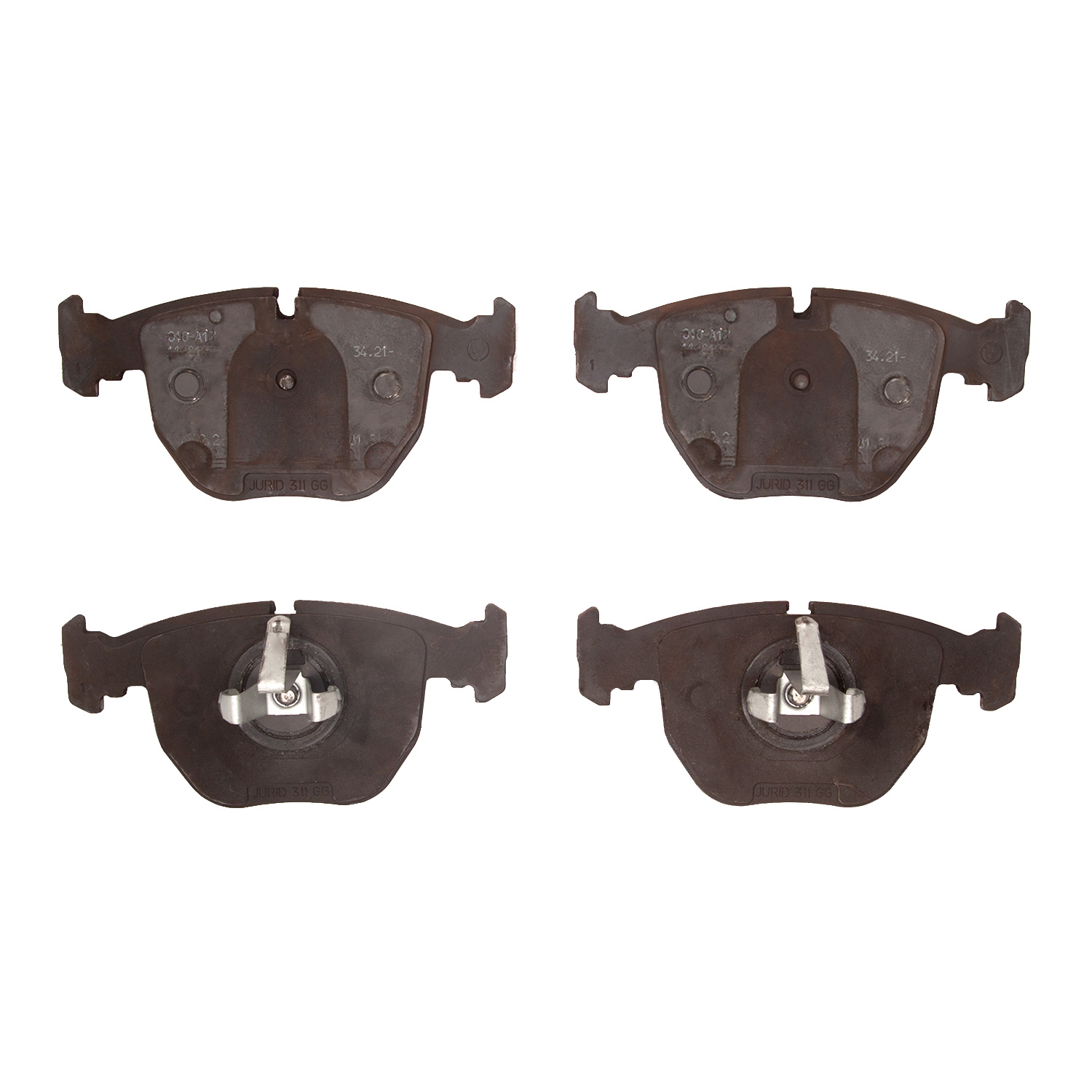 DFC 5000 Advanced Low-Metallic Brake Pads (4 Pads) — image 2