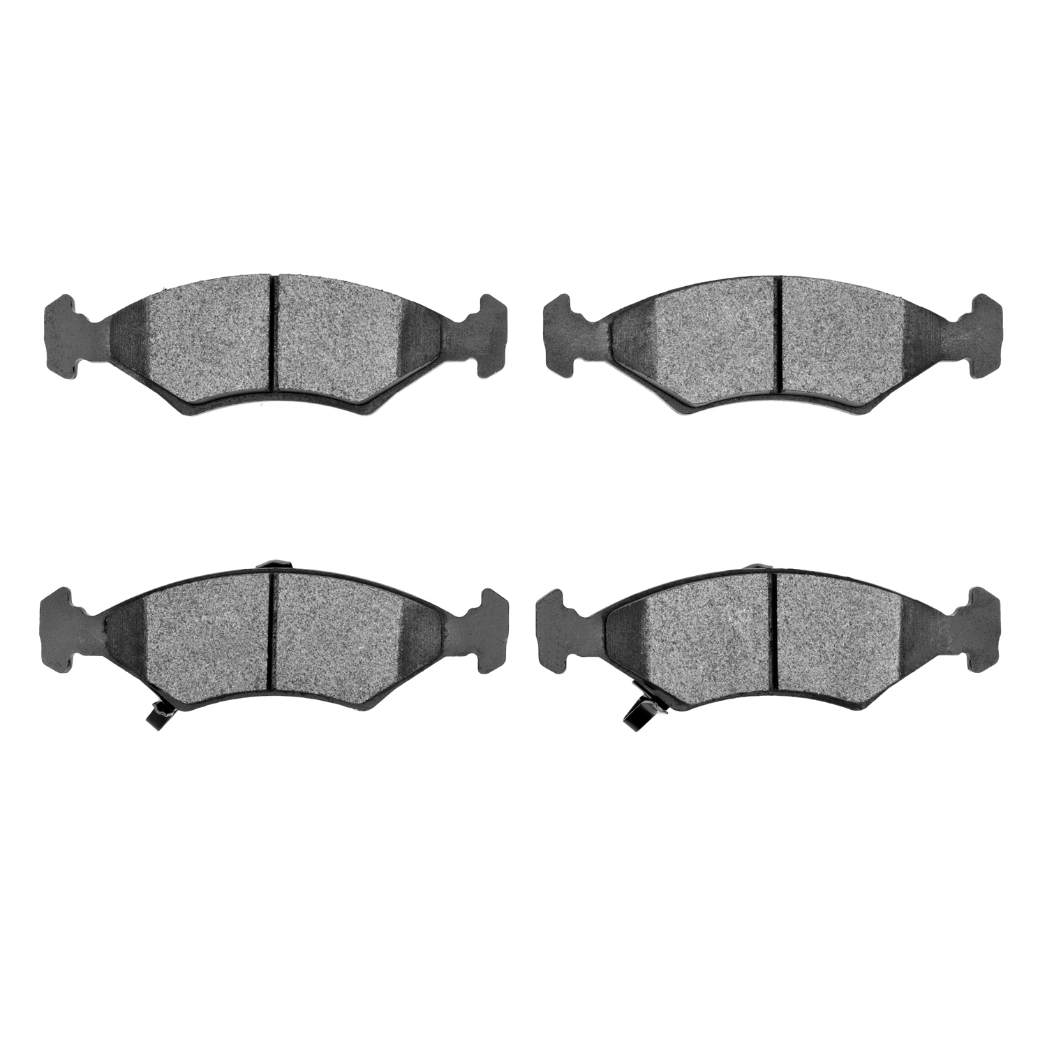 Dynamic Friction 5000 Euro Ceramic Brake Pads Without Hardware - 1600-0766-00 - 3