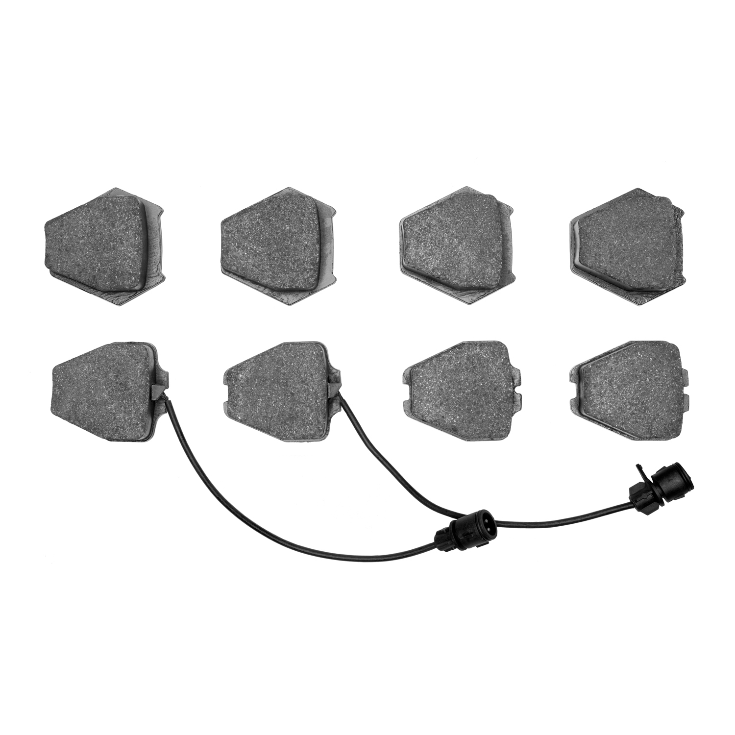Dynamic Friction 5000 Euro Ceramic Brake Pads Without Hardware - 1600-0839-10 - 3