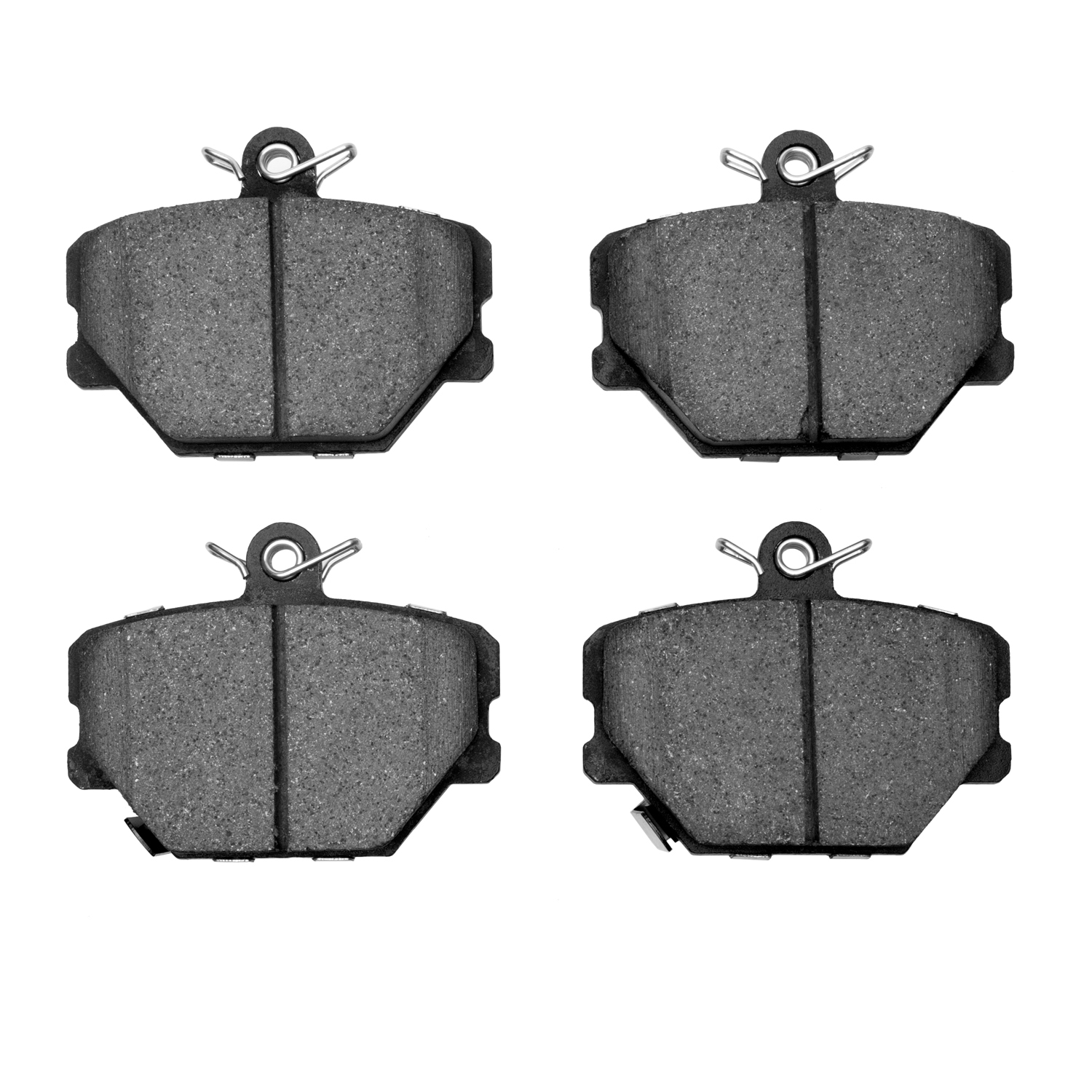 Dynamic Friction 5000 Euro Ceramic Brake Pads Without Hardware - 1600-1252-00 - 5