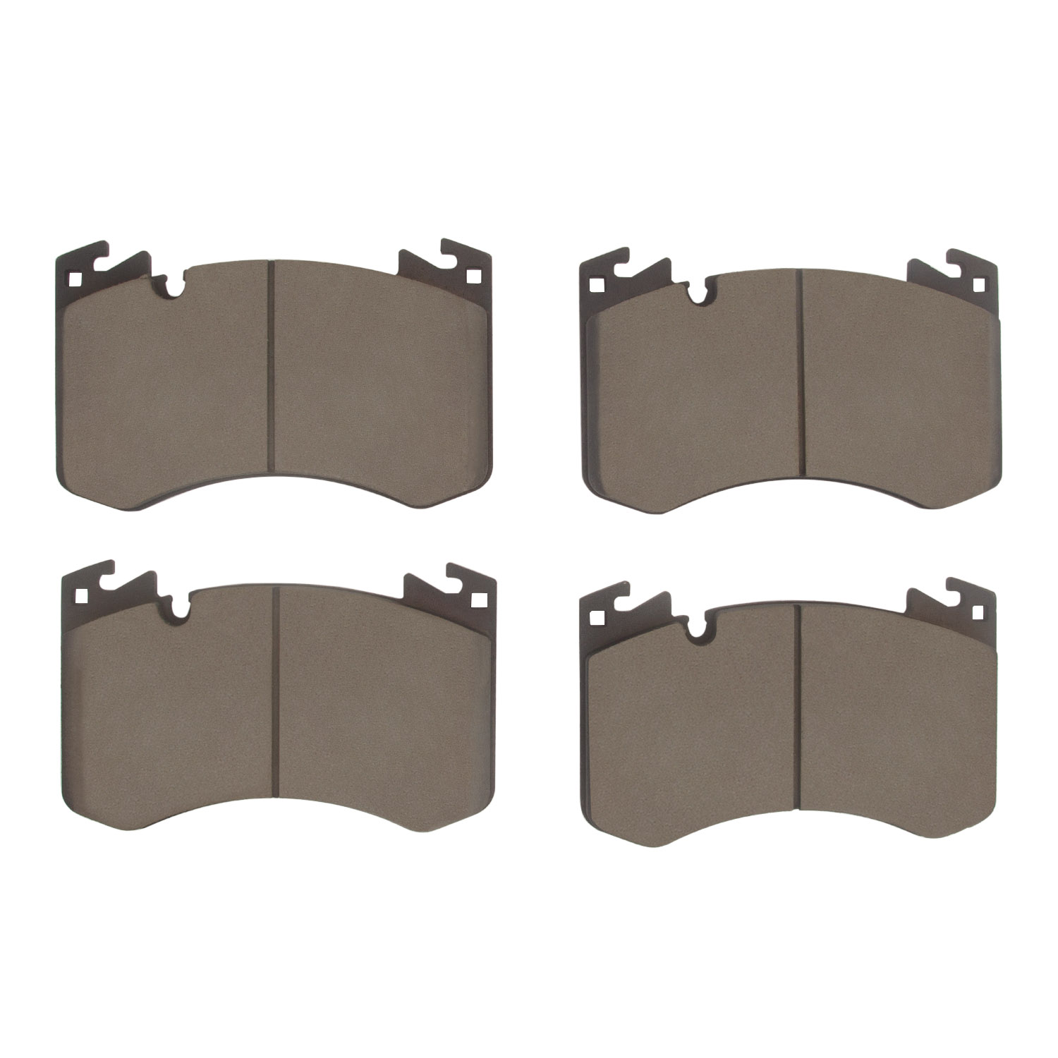 Dynamic Friction 5000 Euro Ceramic Brake Pads Without Hardware - 1600-2462-00 - 6