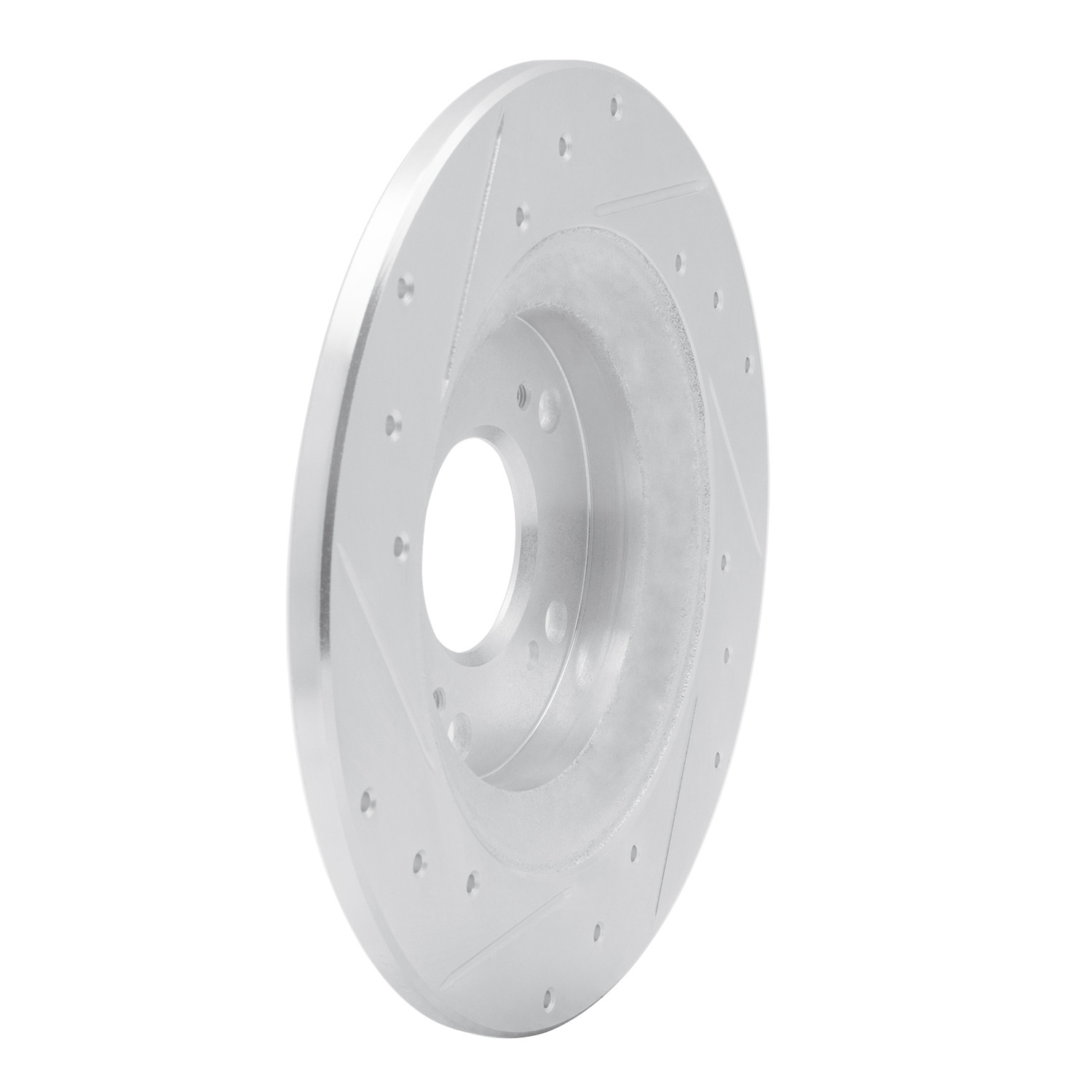 2005 Honda S2000 DFC Brake Rotor - Drilled and Slotted - Silver