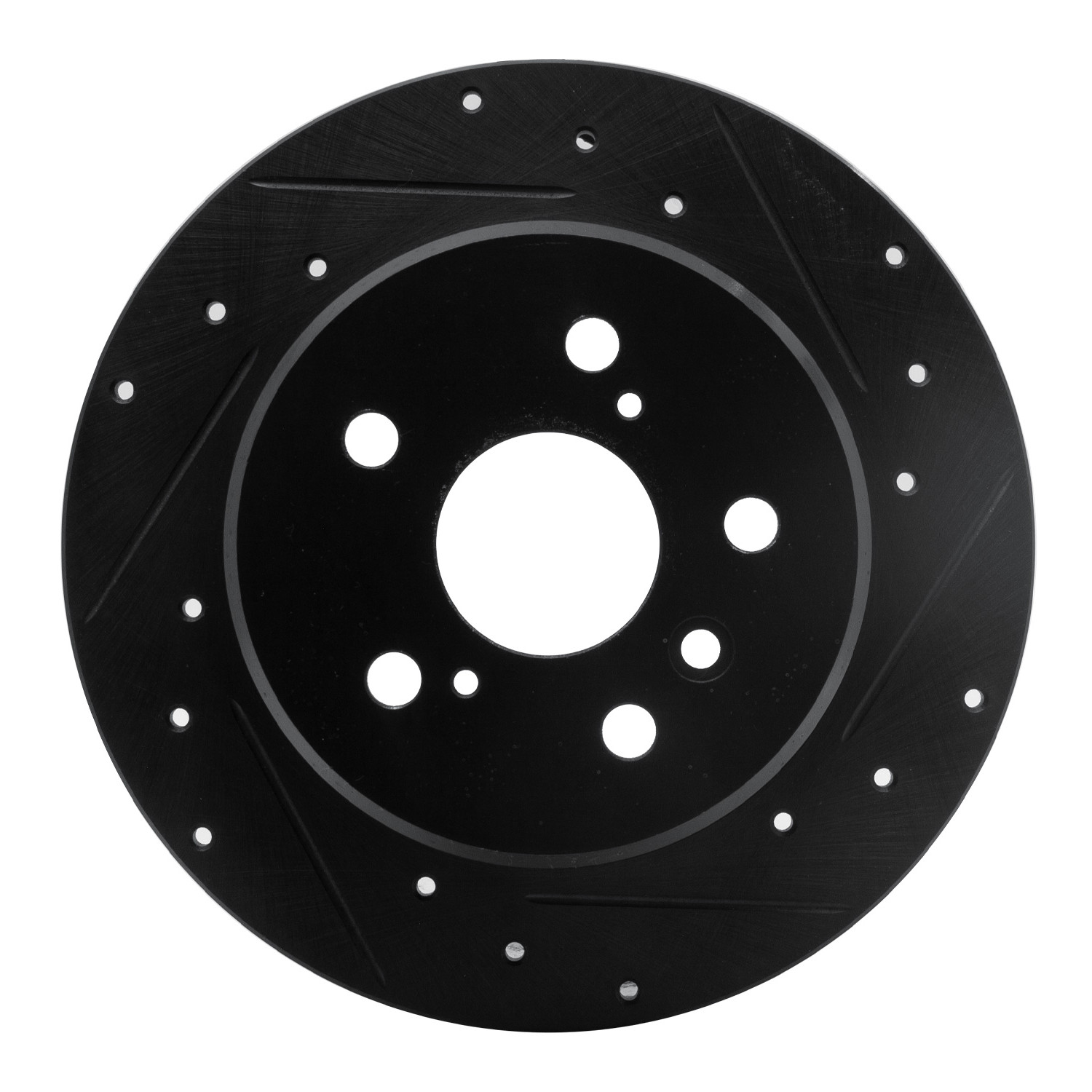 Lexus Rx300 Rear Brake 2002 Lexus RX300 DFC Brake Rotor - Drilled and Slotted - Black