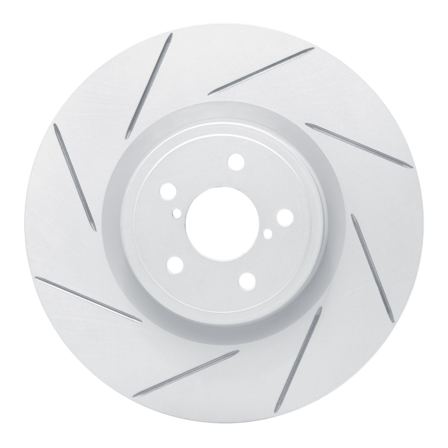DFC Front & Rear Slotted Brake Rotors (Set of 4) - Main Image