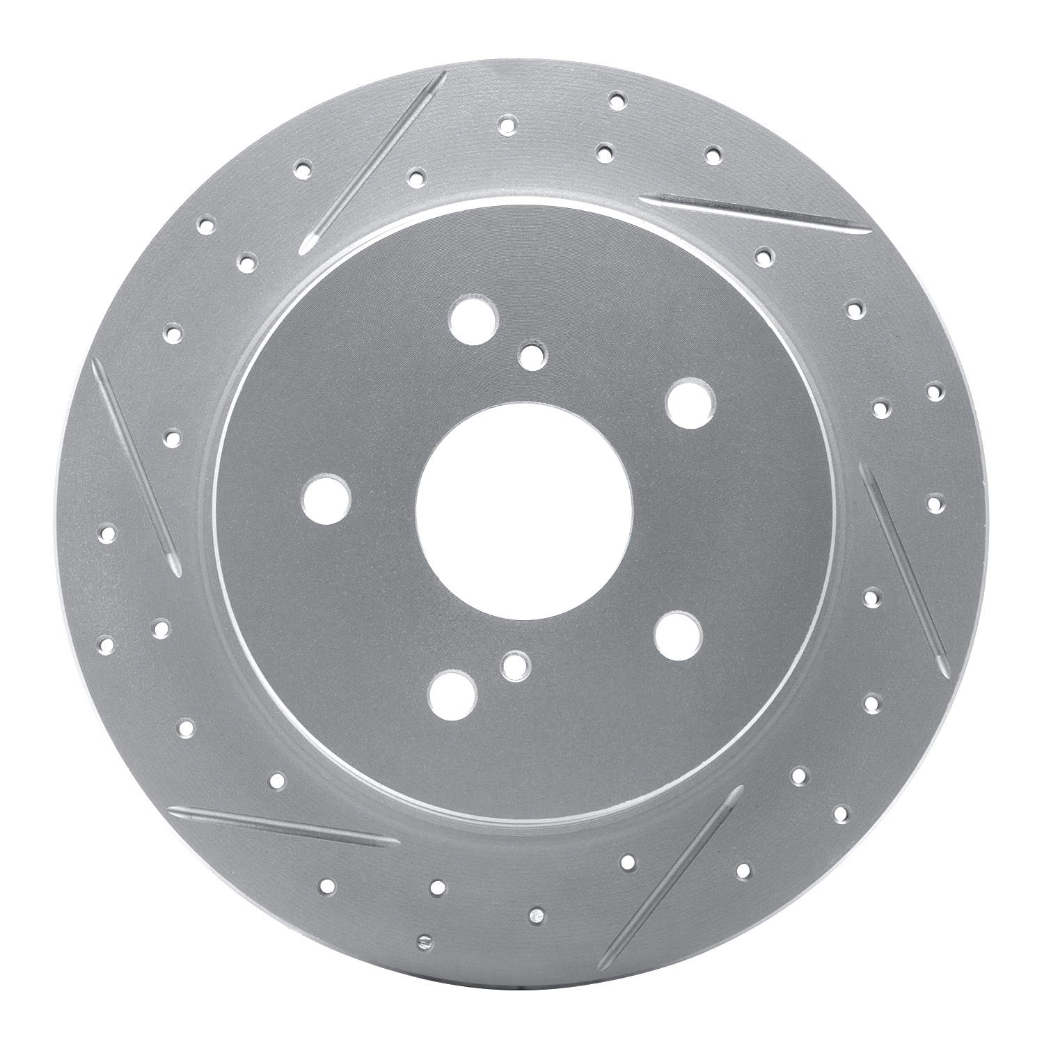 DFC Rear Drilled Slotted Brake Rotors (Set of 2) - 6