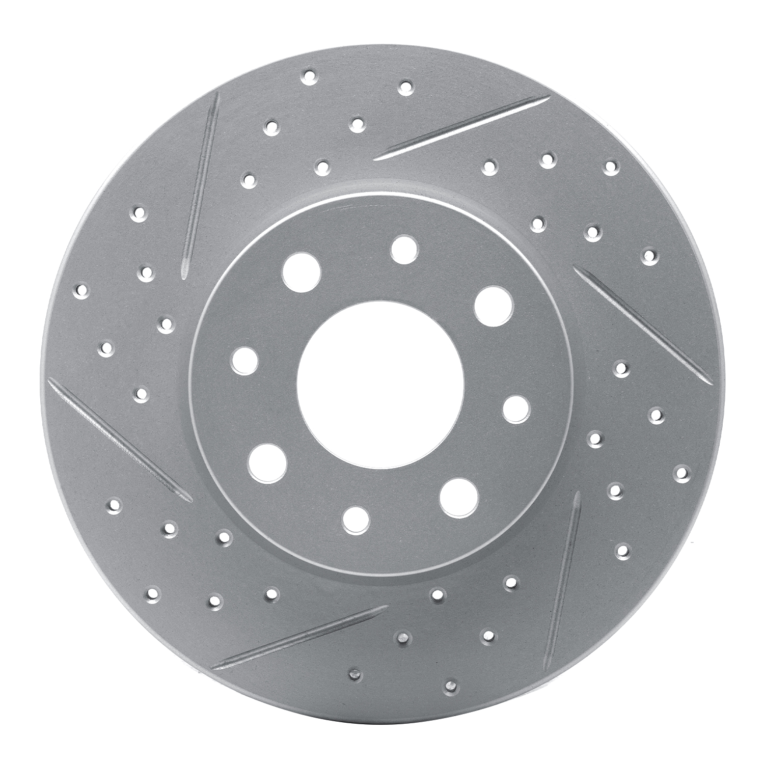 DFC Rear Drilled Slotted Brake Rotors (Set of 2) - 4