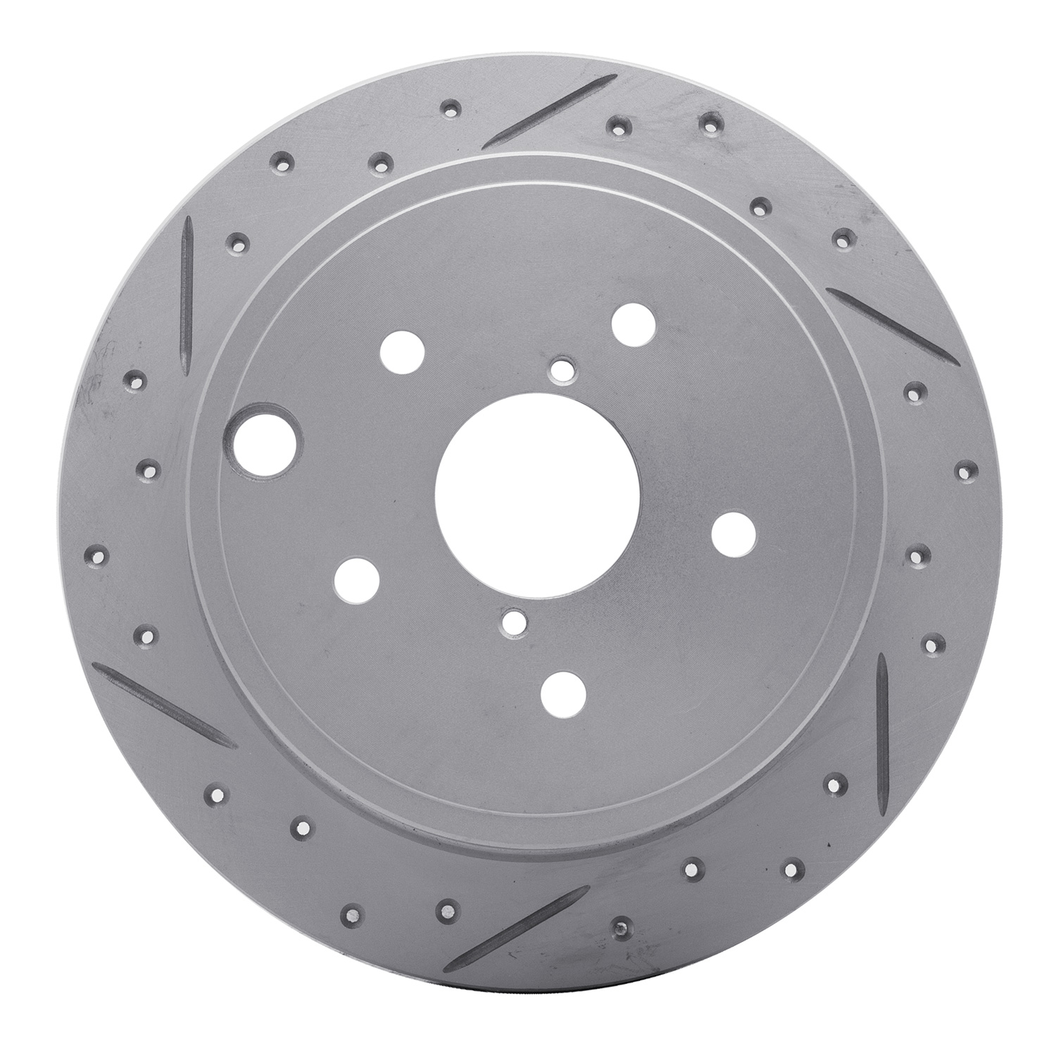 DFC Rear Drilled Slotted Brake Rotors (Set of 2) - 4