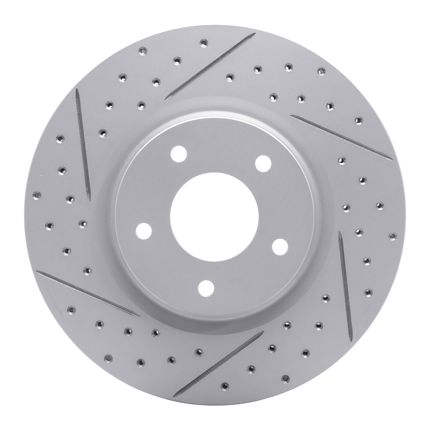 DFC Front & Rear Drilled Slotted Brake Rotors (Set of 4) - 6
