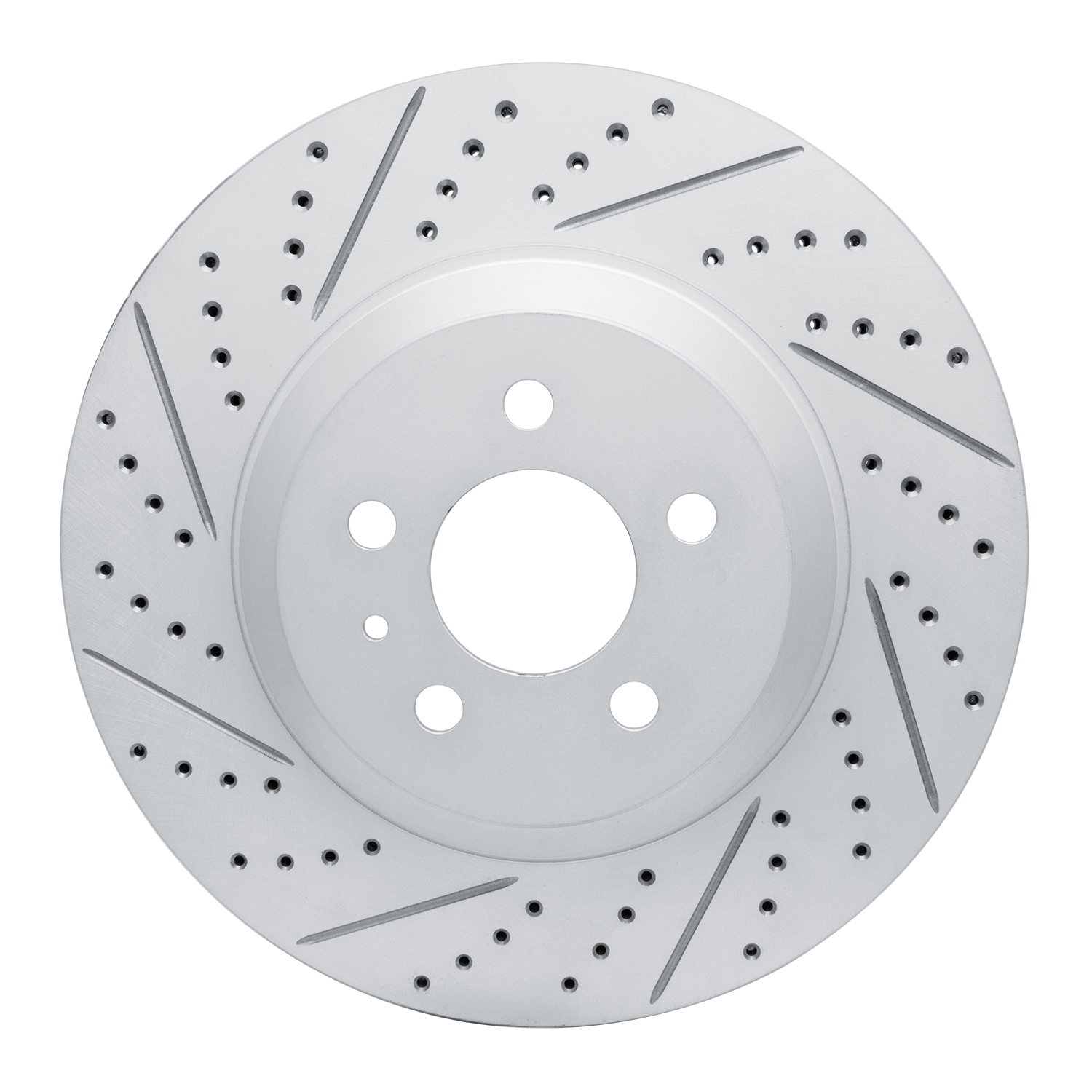 DFC Front & Rear Drilled Slotted Brake Rotors (Set of 4) - 4