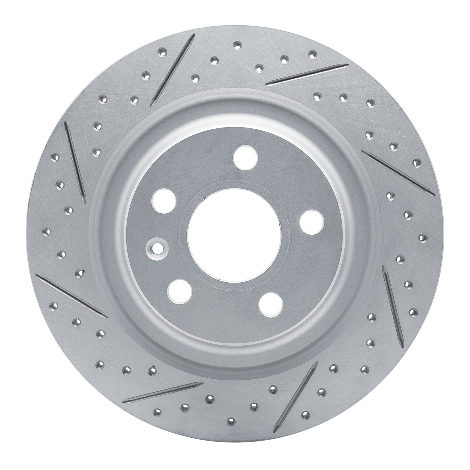 DFC Front & Rear Drilled Slotted Brake Rotors (Set of 4) - 3