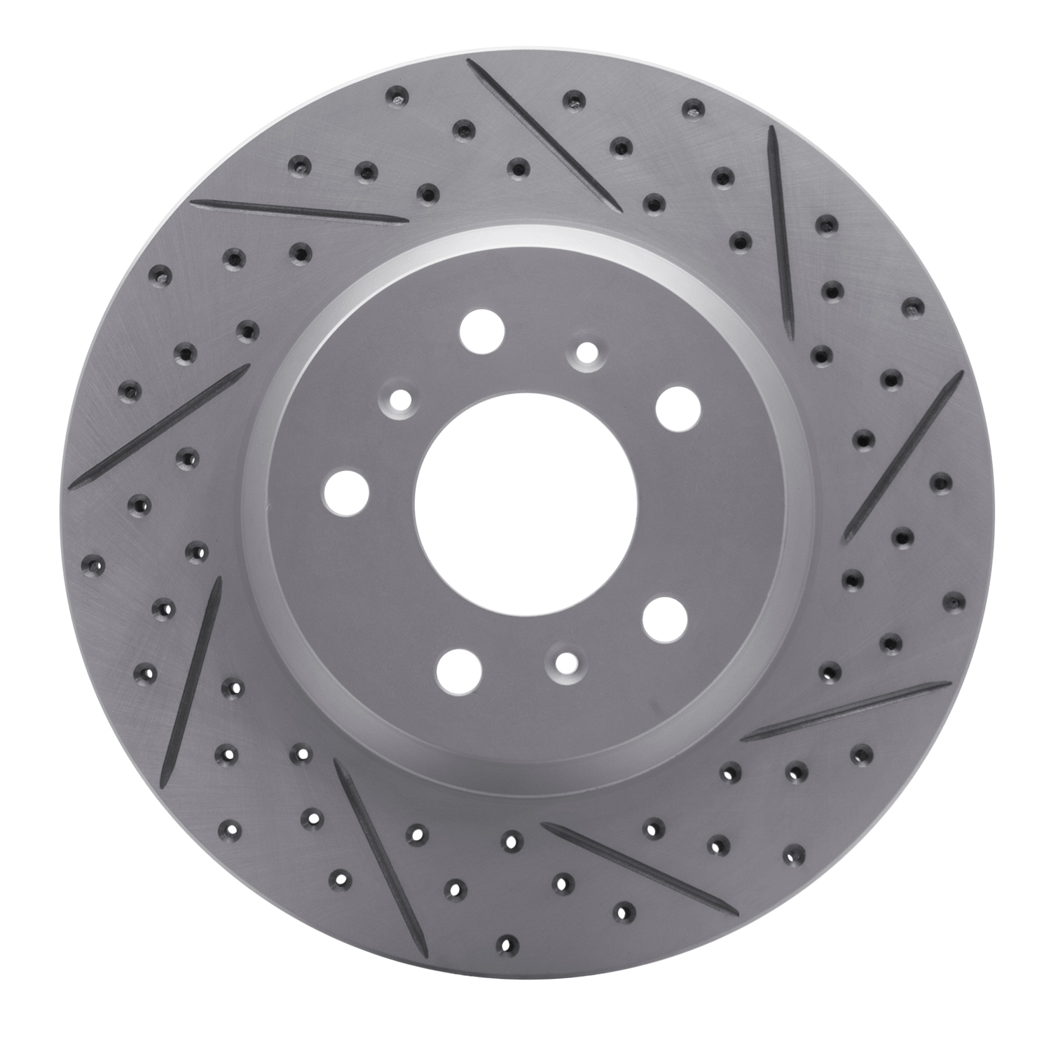 DFC Front & Rear Drilled Slotted Brake Rotors (Set of 4) - 5