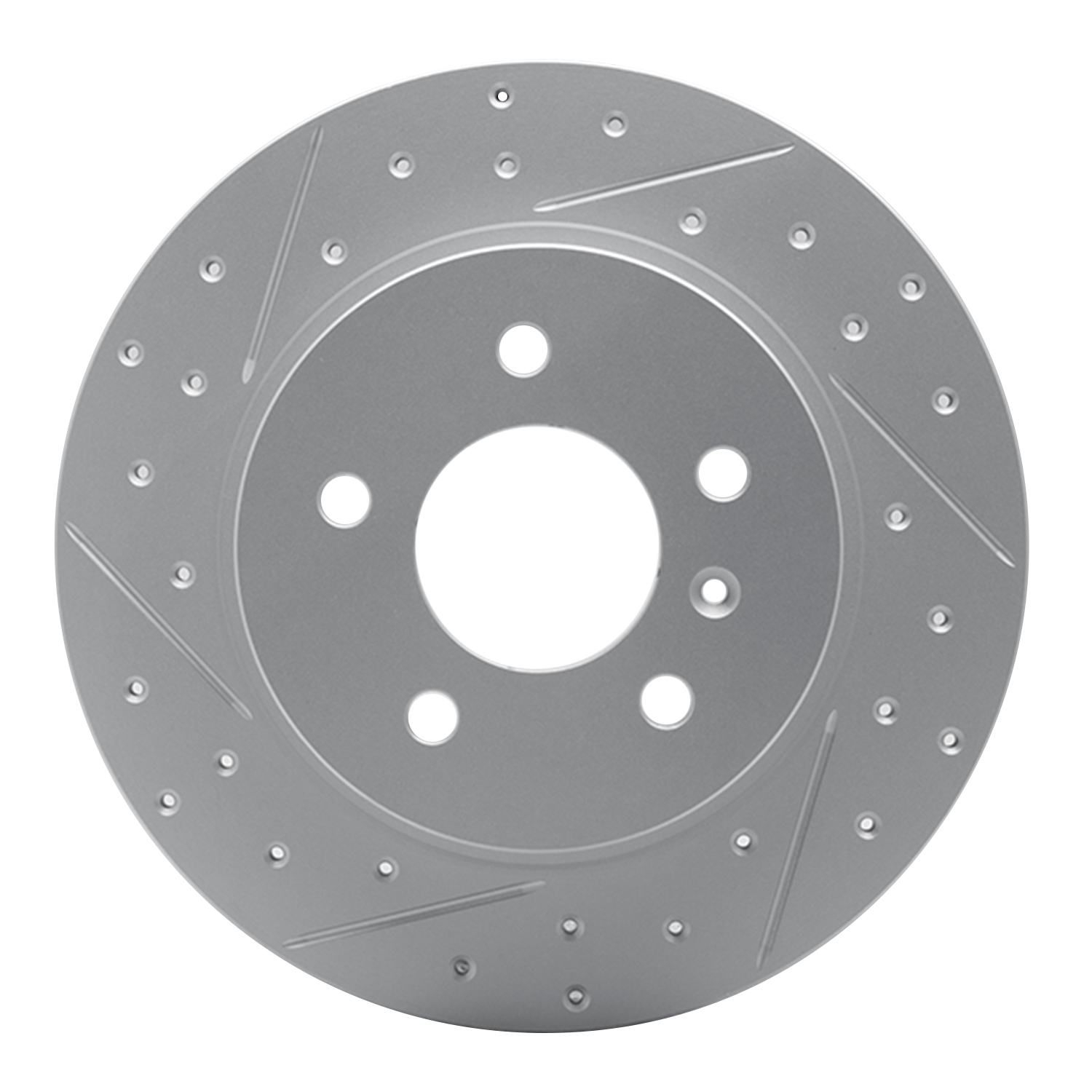 DFC Rear Drilled Slotted Brake Rotors (Set of 2) - 6