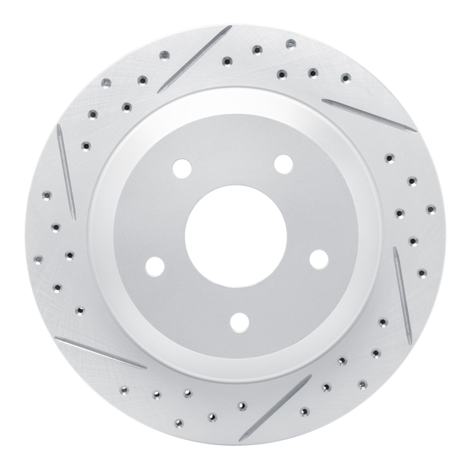 DFC Front Drilled Slotted Brake Rotors (Set of 2) - 3