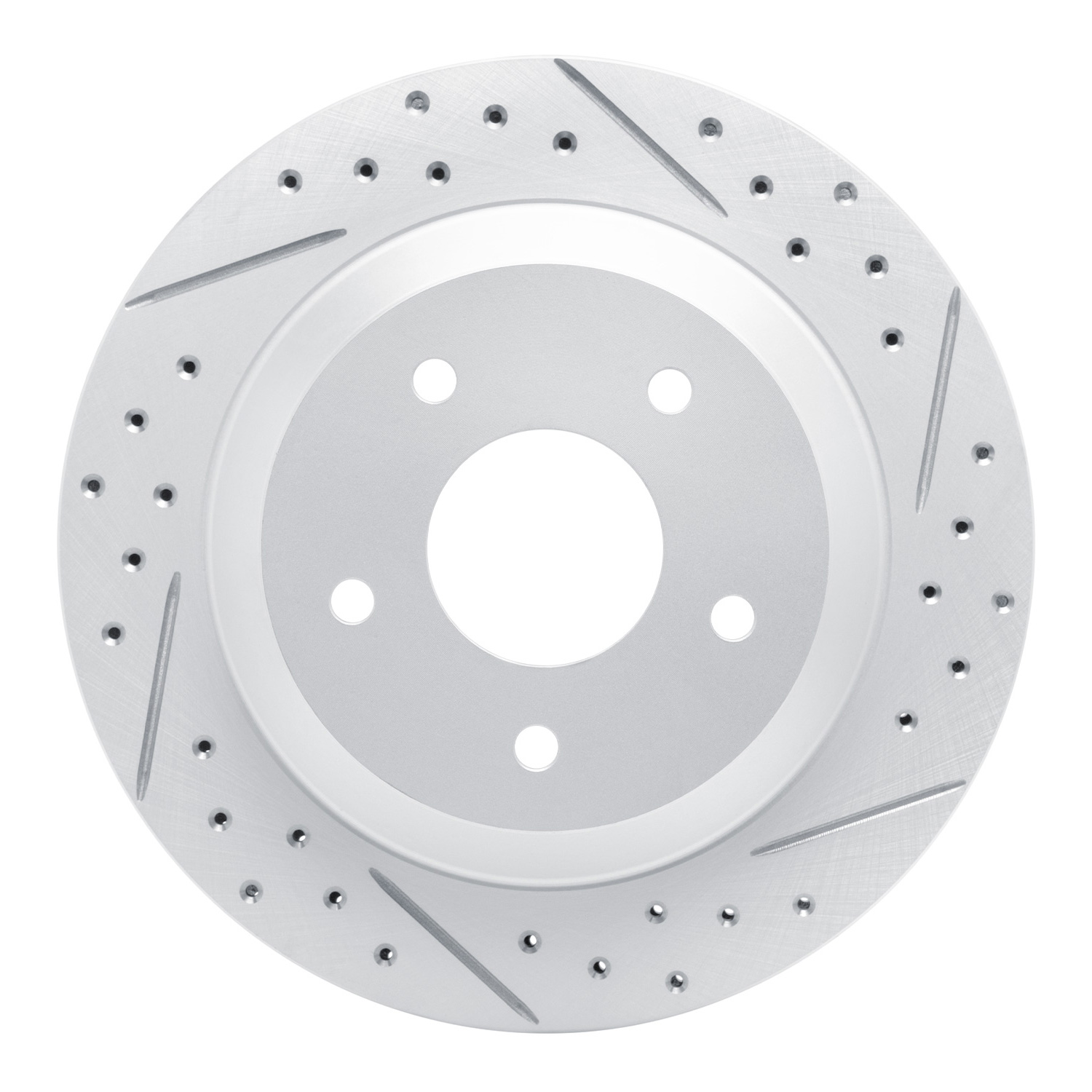 DFC Front Drilled Slotted Brake Rotors (Set of 2) - 4
