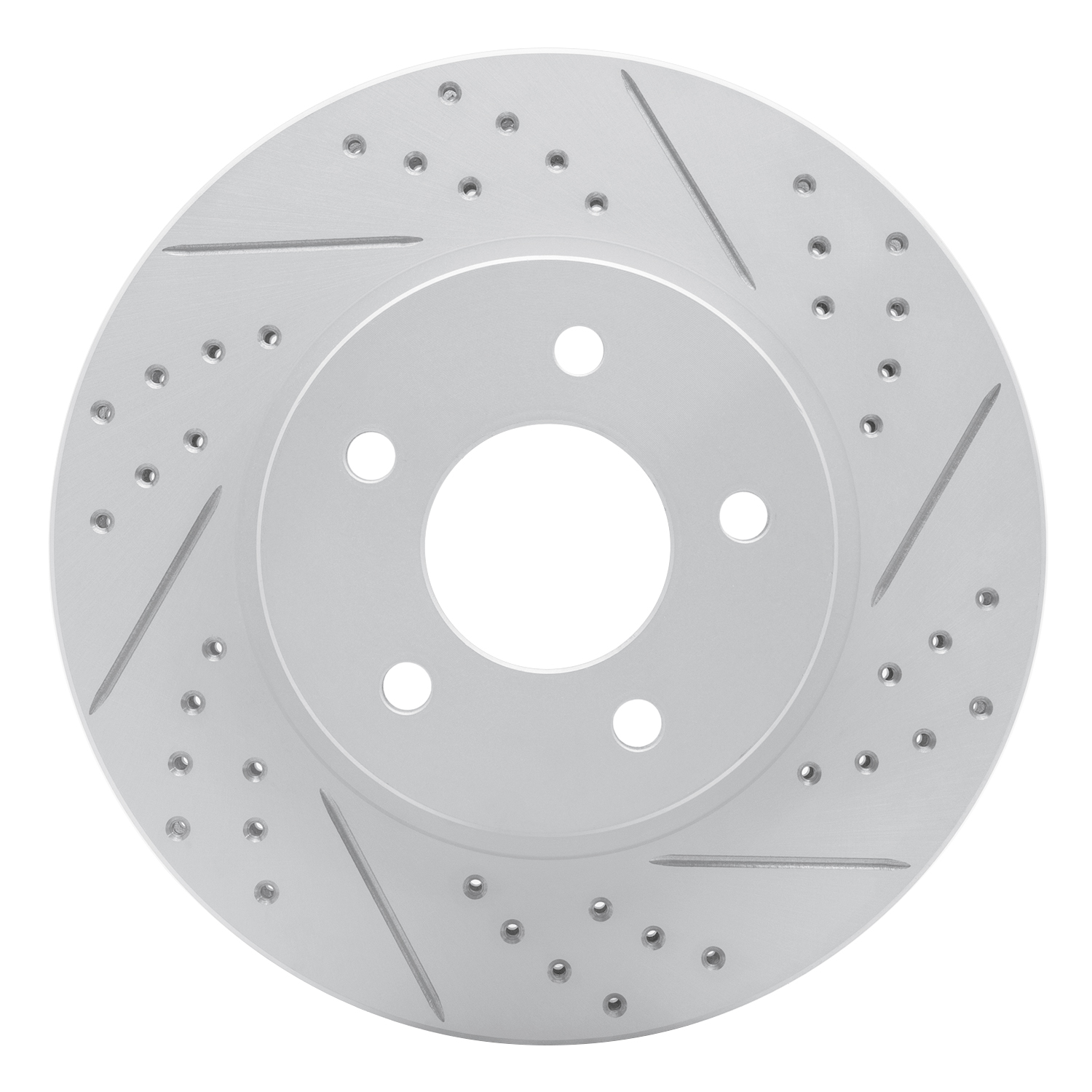 DFC Front & Rear Drilled Slotted Brake Rotors (Set of 4) - 3
