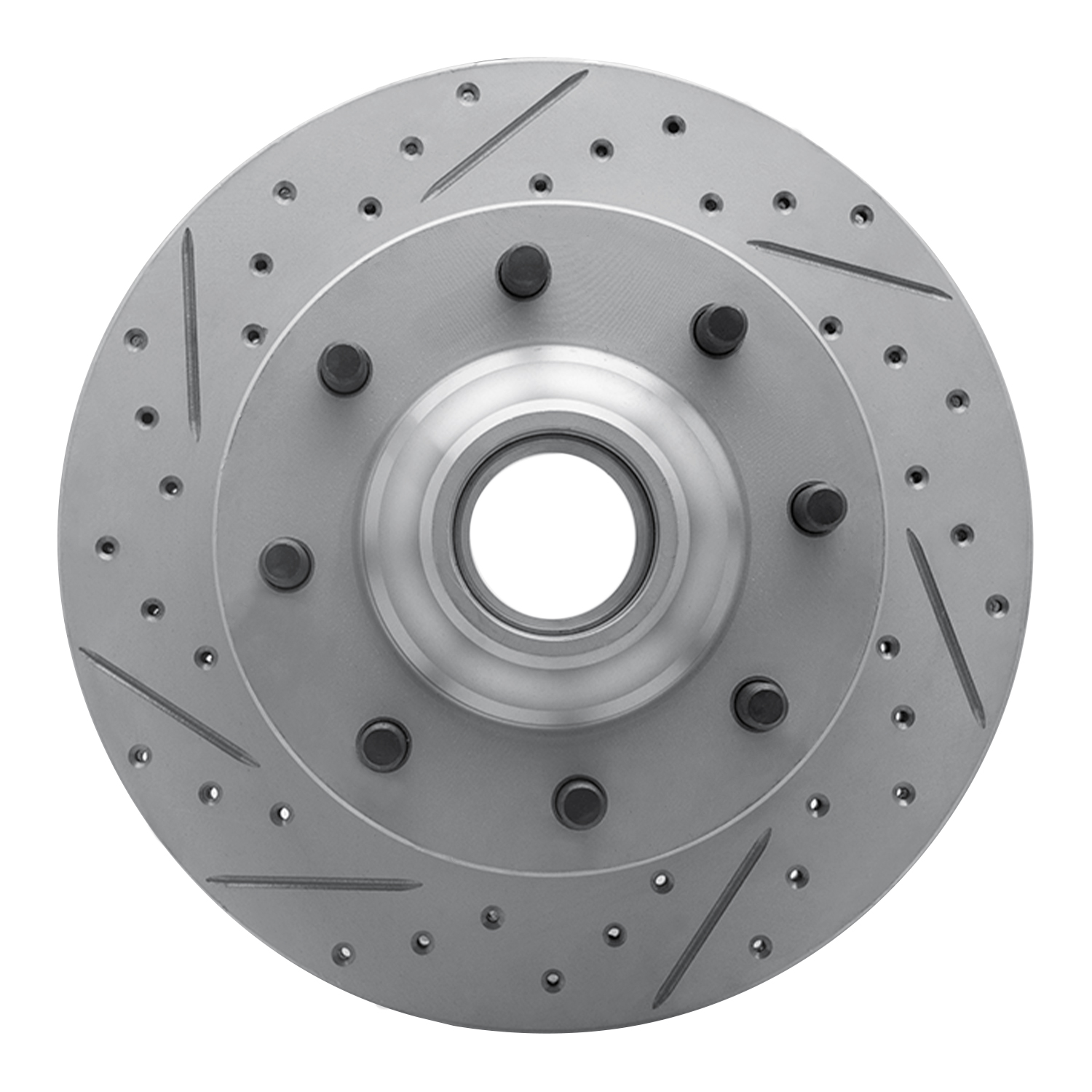 DFC Front Drilled Slotted Brake Rotors (Set of 2) - 4