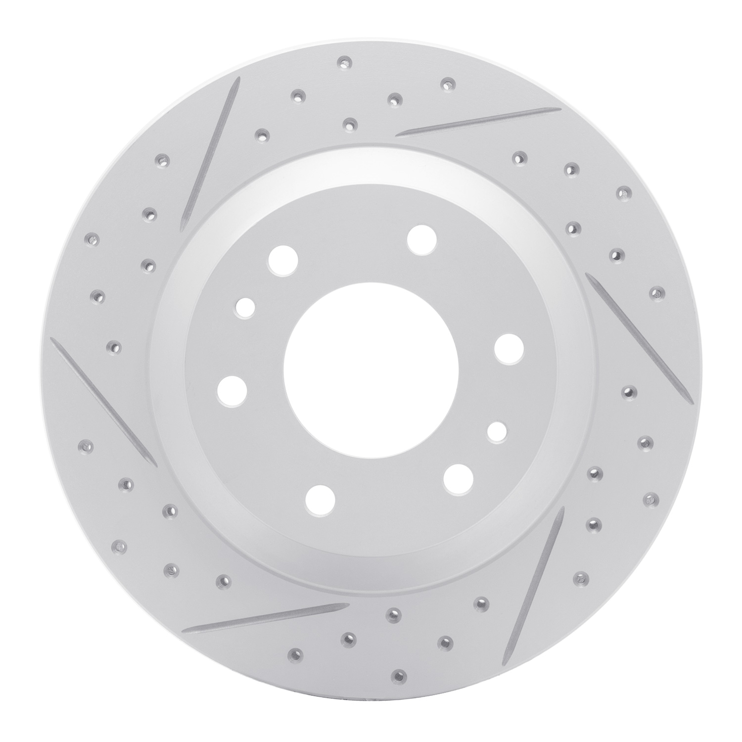 DFC Front Drilled Slotted Brake Rotors (Set of 2) - 4