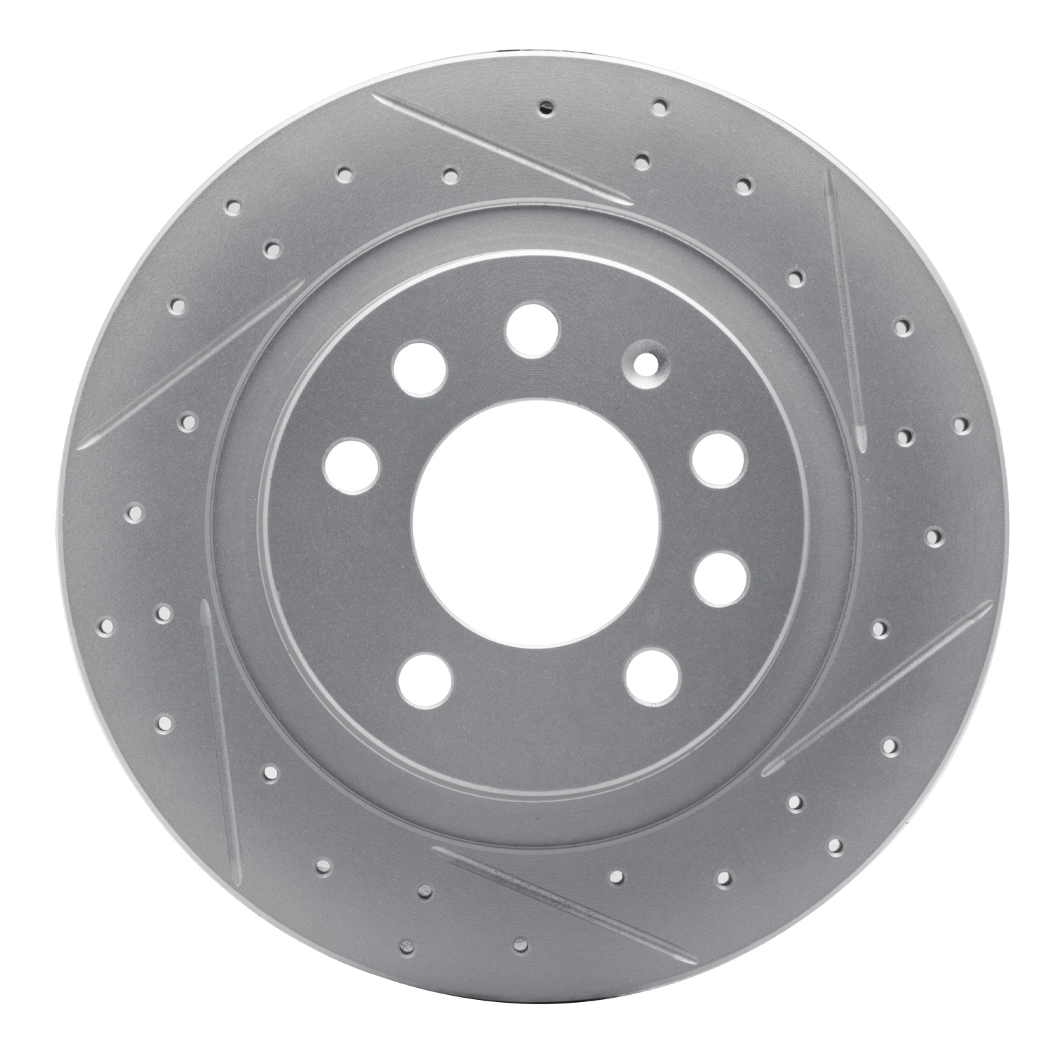 DFC Rear Drilled Slotted Brake Rotors (Set of 2) - 4