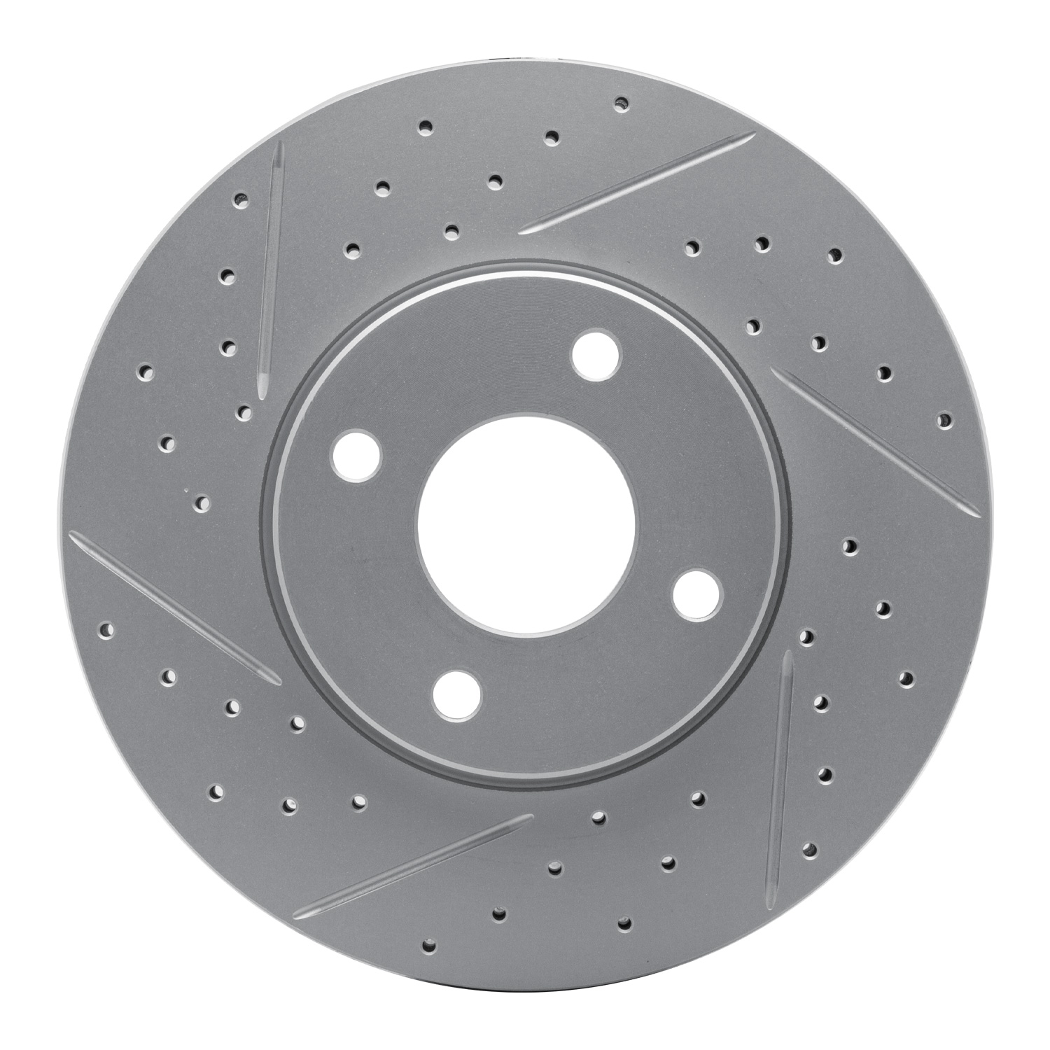DFC Front & Rear Drilled Slotted Brake Rotors (Set of 4) - 3
