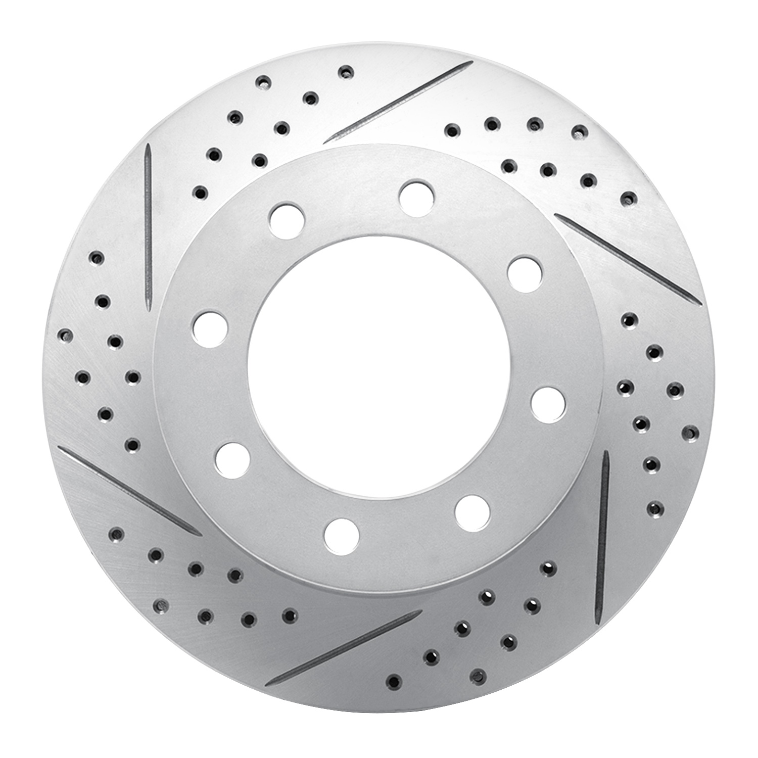 DFC Front & Rear Drilled Slotted Brake Rotors (Set of 4) - 3