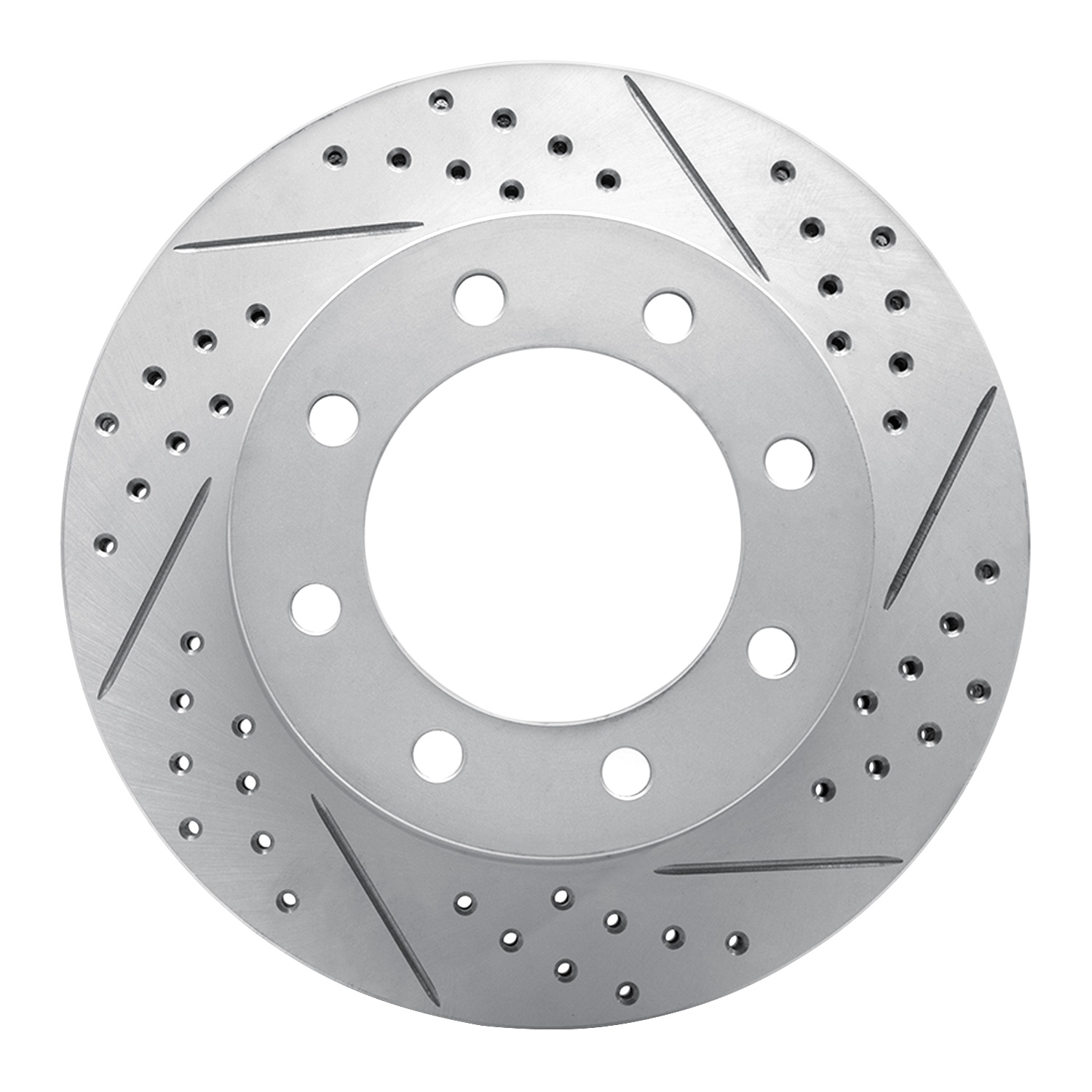 DFC Front & Rear Drilled Slotted Brake Rotors (Set of 4) - 4