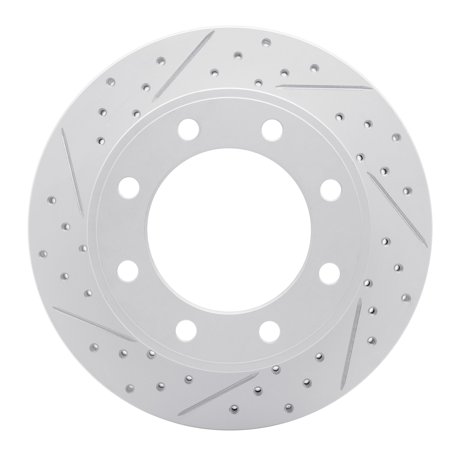 DFC Front & Rear Drilled Slotted Brake Rotors (Set of 4) - 5