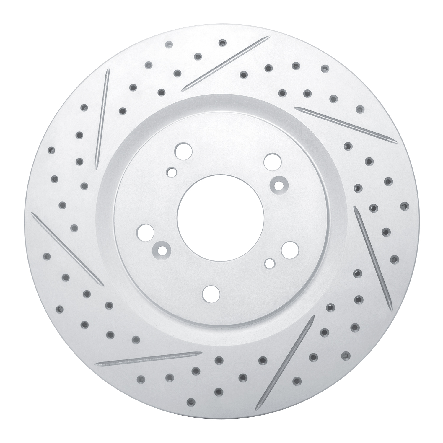 DFC Rear Drilled Slotted Brake Rotors (Set of 2) - 3