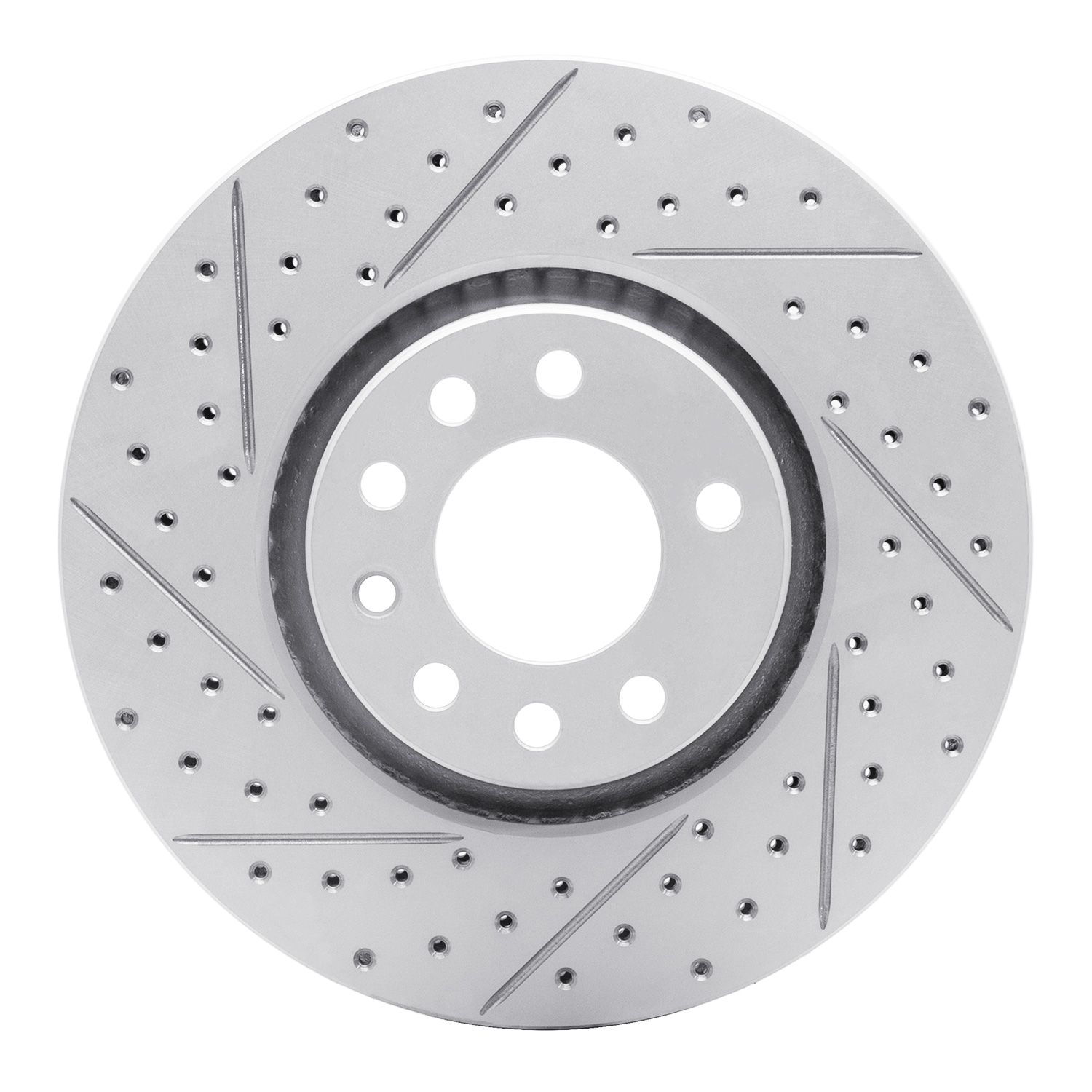DFC Front Drilled Slotted Brake Rotors (Set of 2) - 3