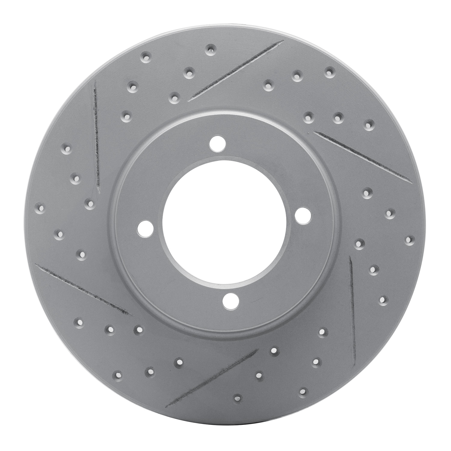 DFC Front Drilled Slotted Brake Rotors (Set of 2) - 3