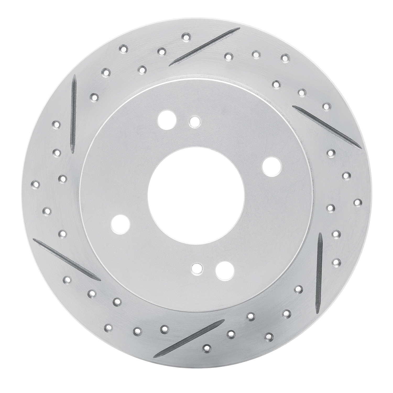 DFC Rear Drilled Slotted Brake Rotors (Set of 2) - 4