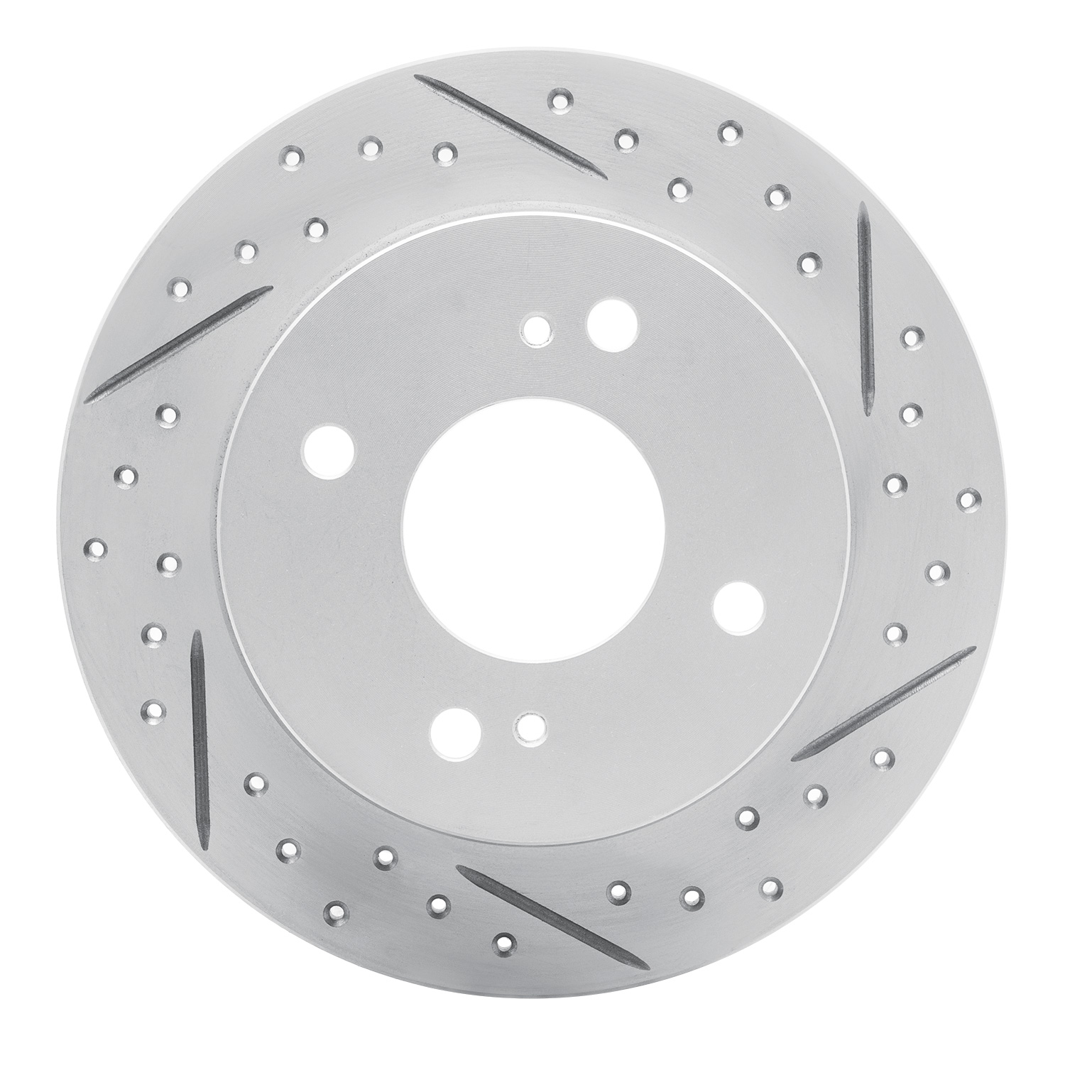 DFC Rear Drilled Slotted Brake Rotors (Set of 2) - 6