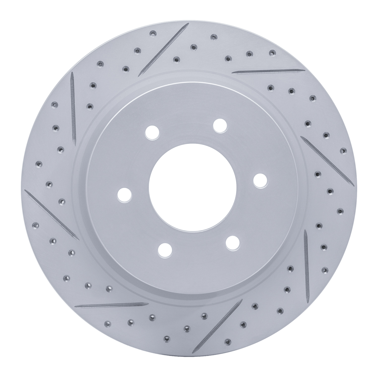 DFC Front Drilled Slotted Brake Rotors (Set of 2) - 4