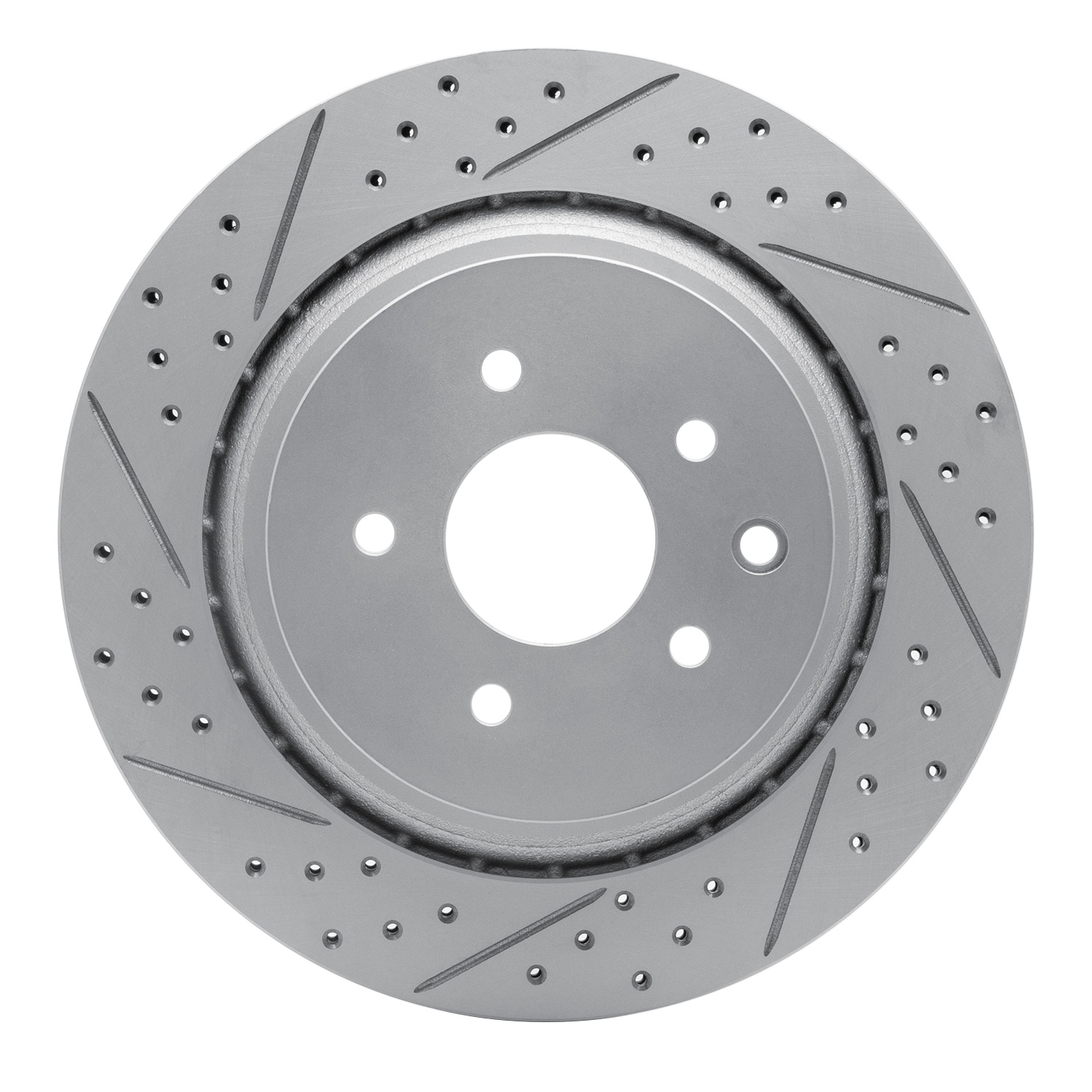 DFC Rear Drilled Slotted Brake Rotors (Set of 2) - 6