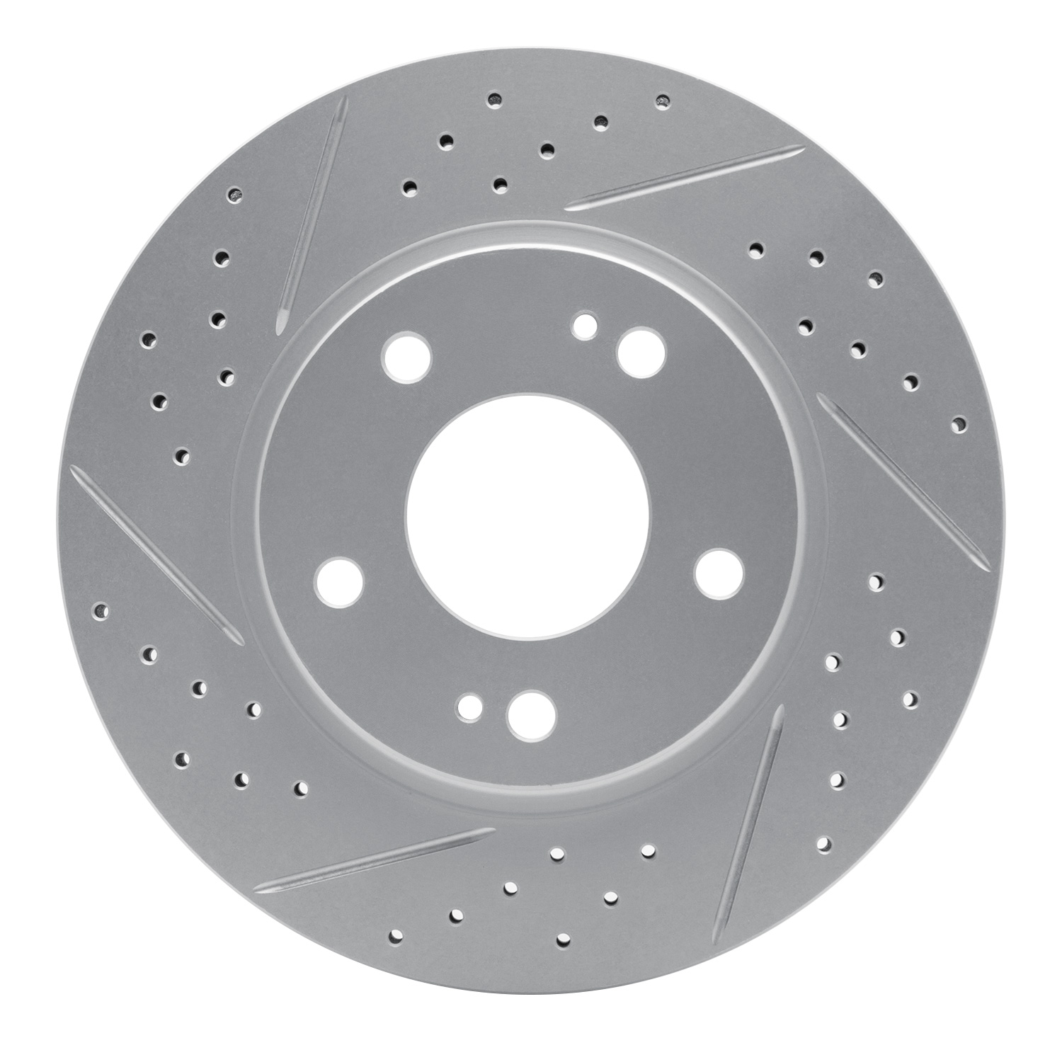 DFC Front Drilled Slotted Brake Rotors (Set of 2) - 4