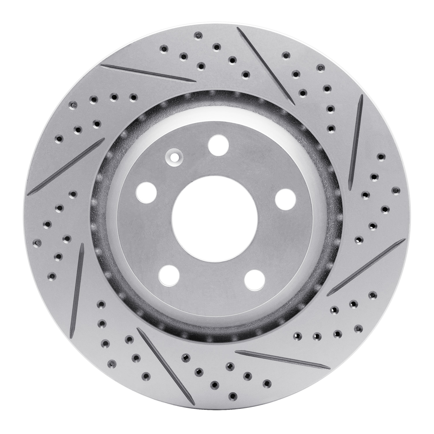 DFC Rear Drilled Slotted Brake Rotors (Set of 2) - 4
