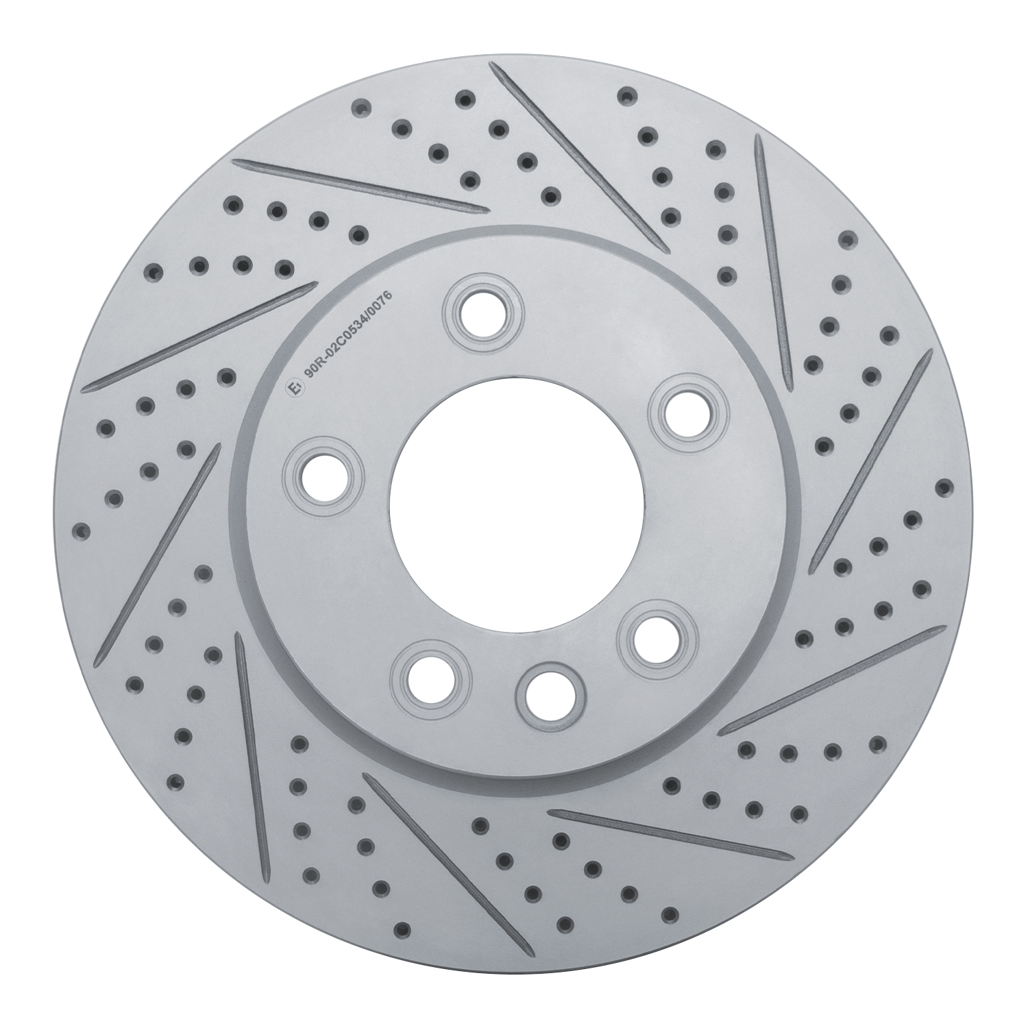 DFC Front Drilled Slotted Brake Rotors (Set of 2) - 4