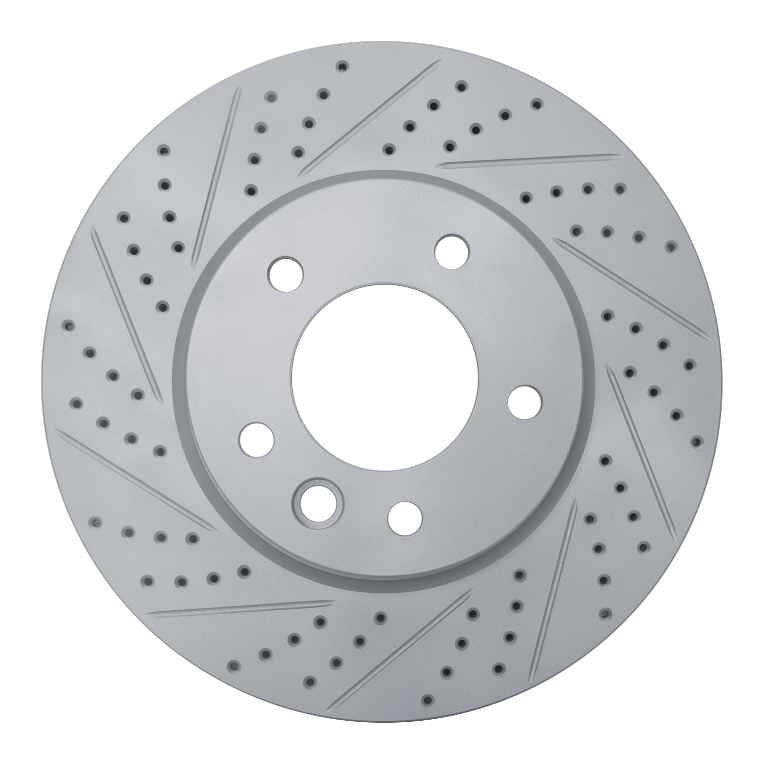 DFC Front Drilled Slotted Brake Rotors (Set of 2) - 3
