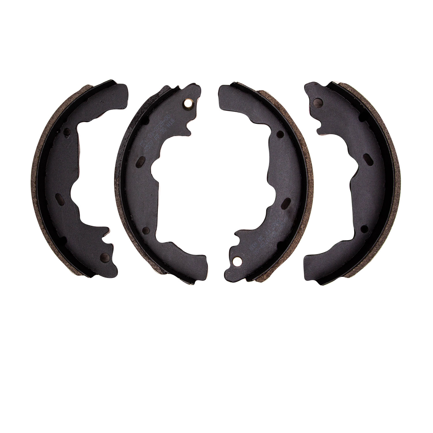 Dynamic Friction True-Arc Bonded Brake Shoes - 1901-0729-00 - 4