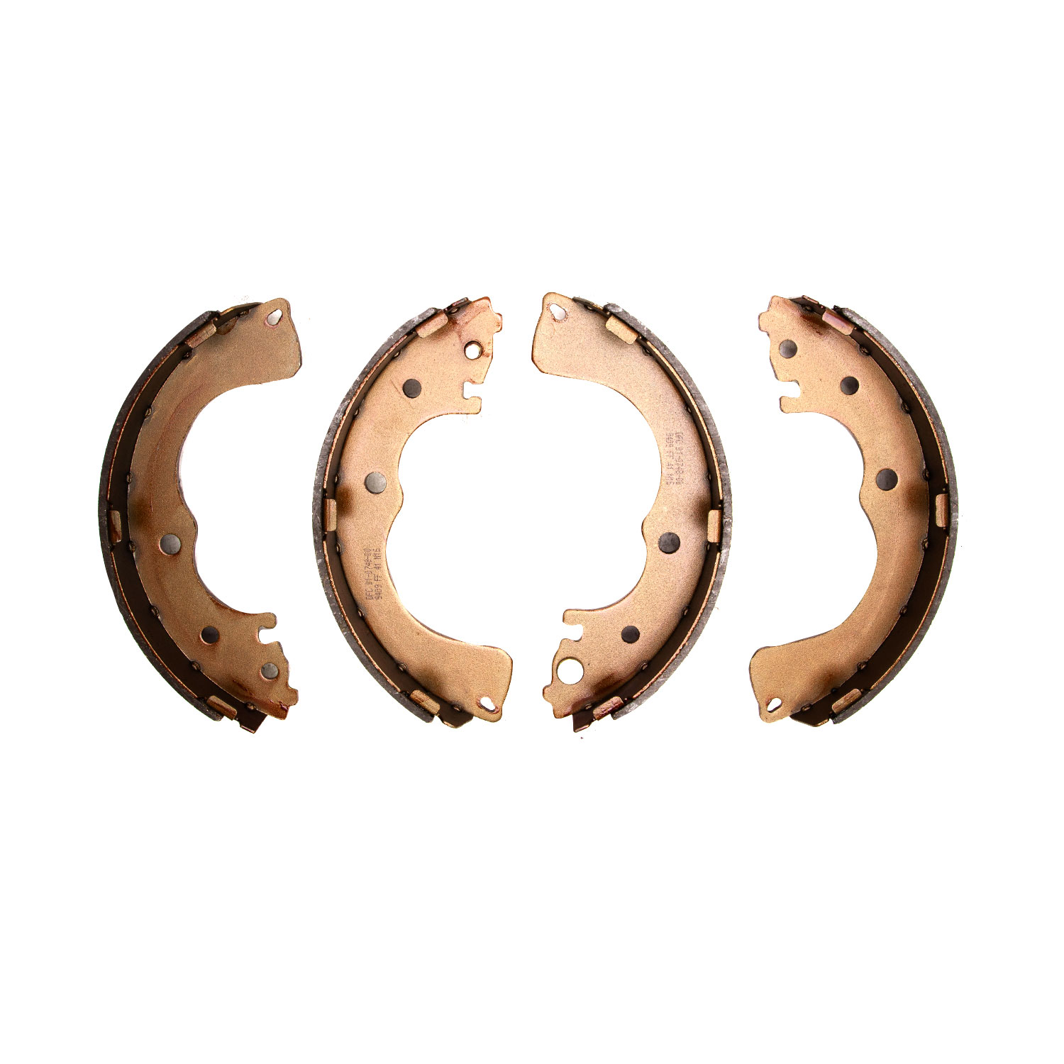 Dynamic Friction True-Arc Bonded Brake Shoes - 1901-0748-00 - 4